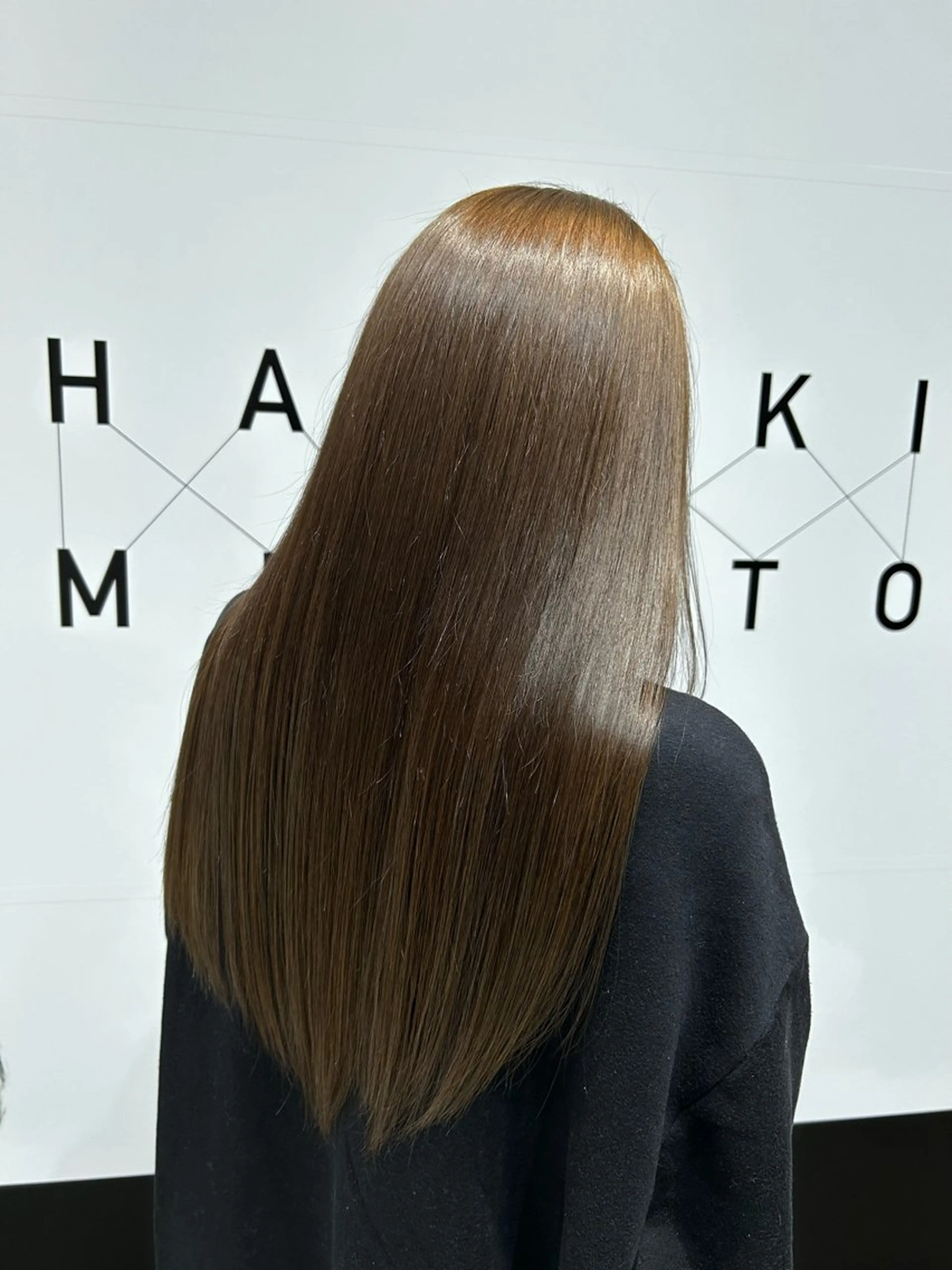 ロング カラー ヘアカラー 近藤 ちかのヘアスタイル