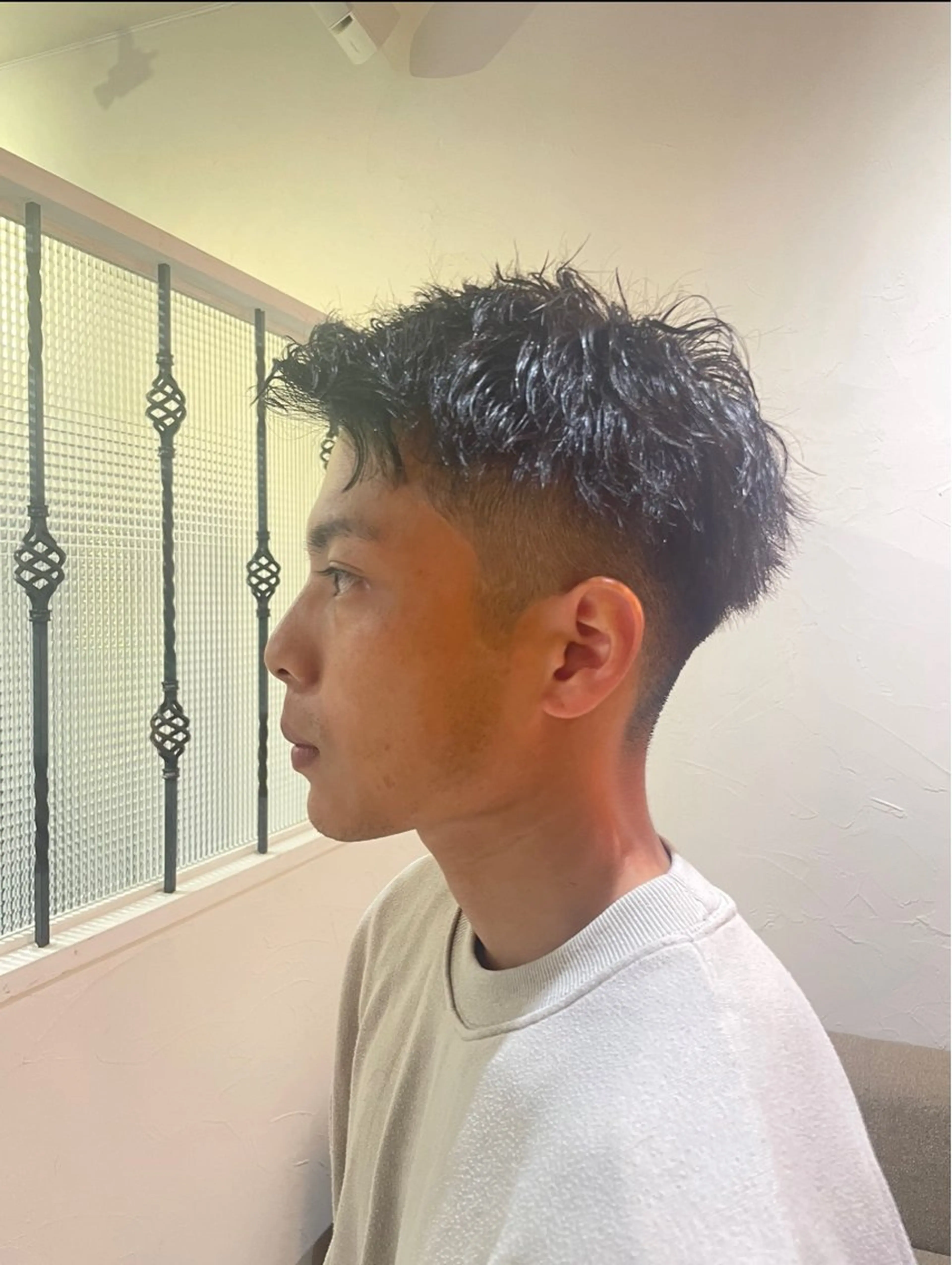 パーマ メンズ メンズパーマ Men's hair salon First 中百舌鳥店所属・First なかもず 店 YUKIのヘアスタイル