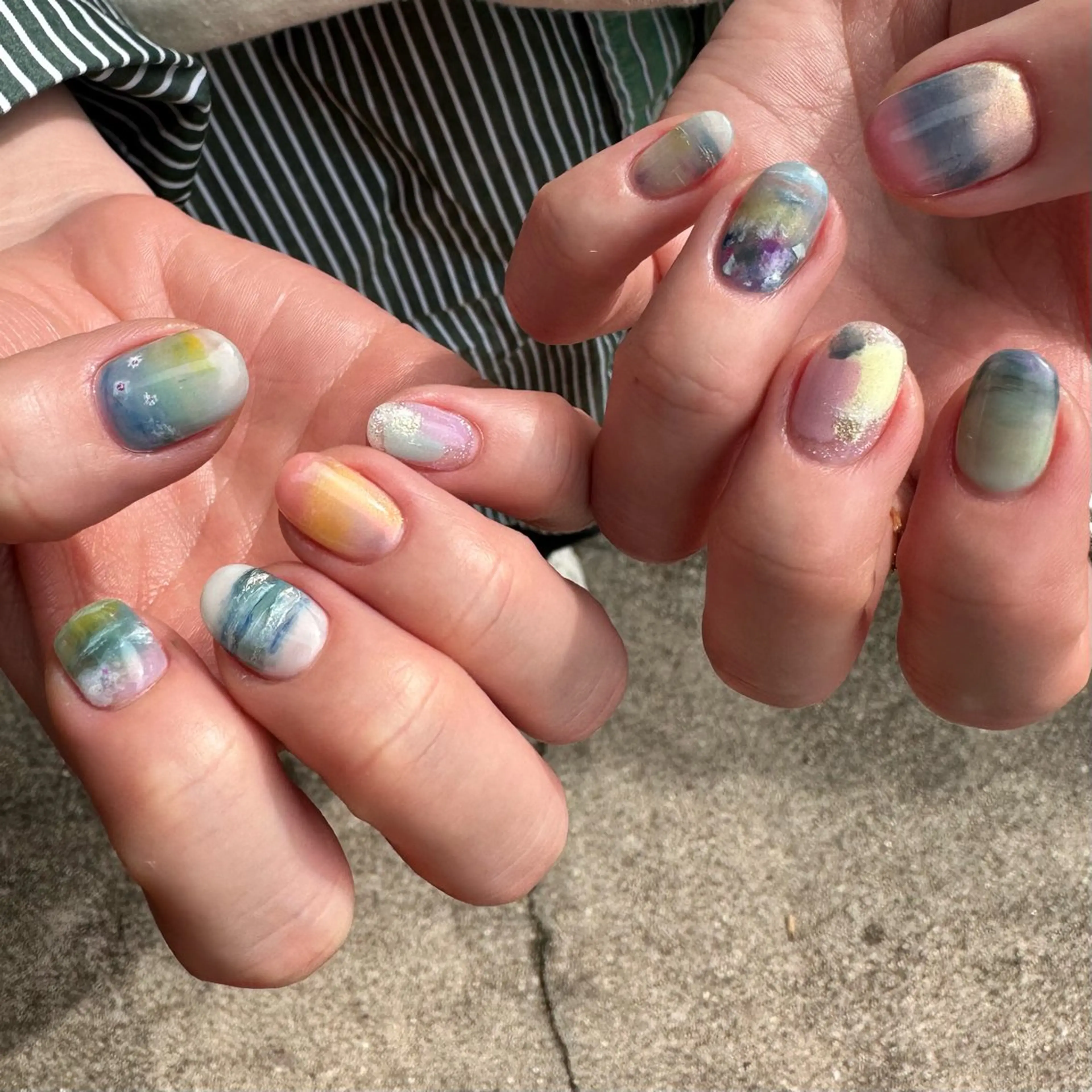 ネイル ハンドネイル nikotnail 小林友美のネイルデザイン