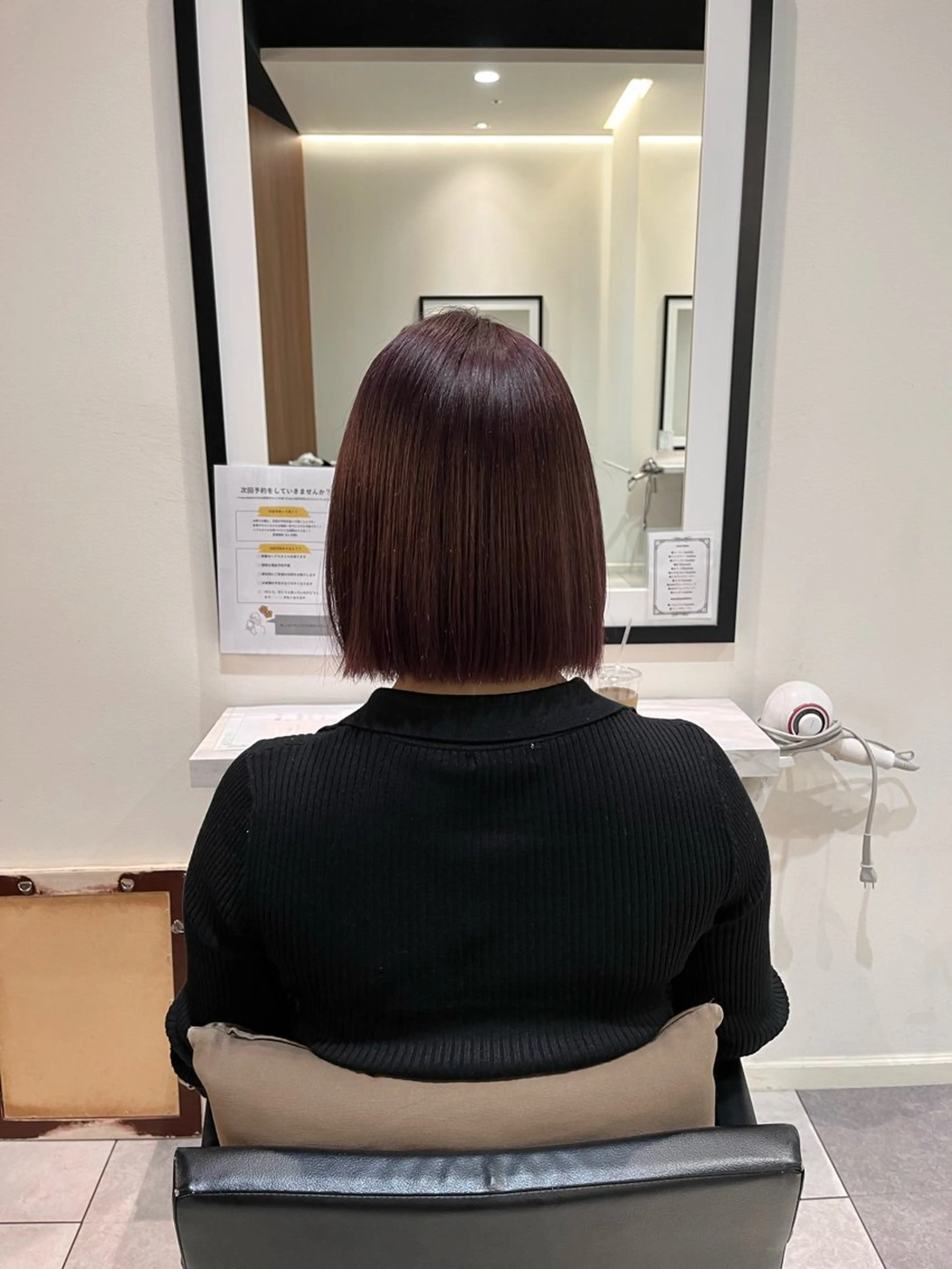 ショート カラー ヘアカラー K-two名古屋所属・ショートカット 中原優美のヘアスタイル