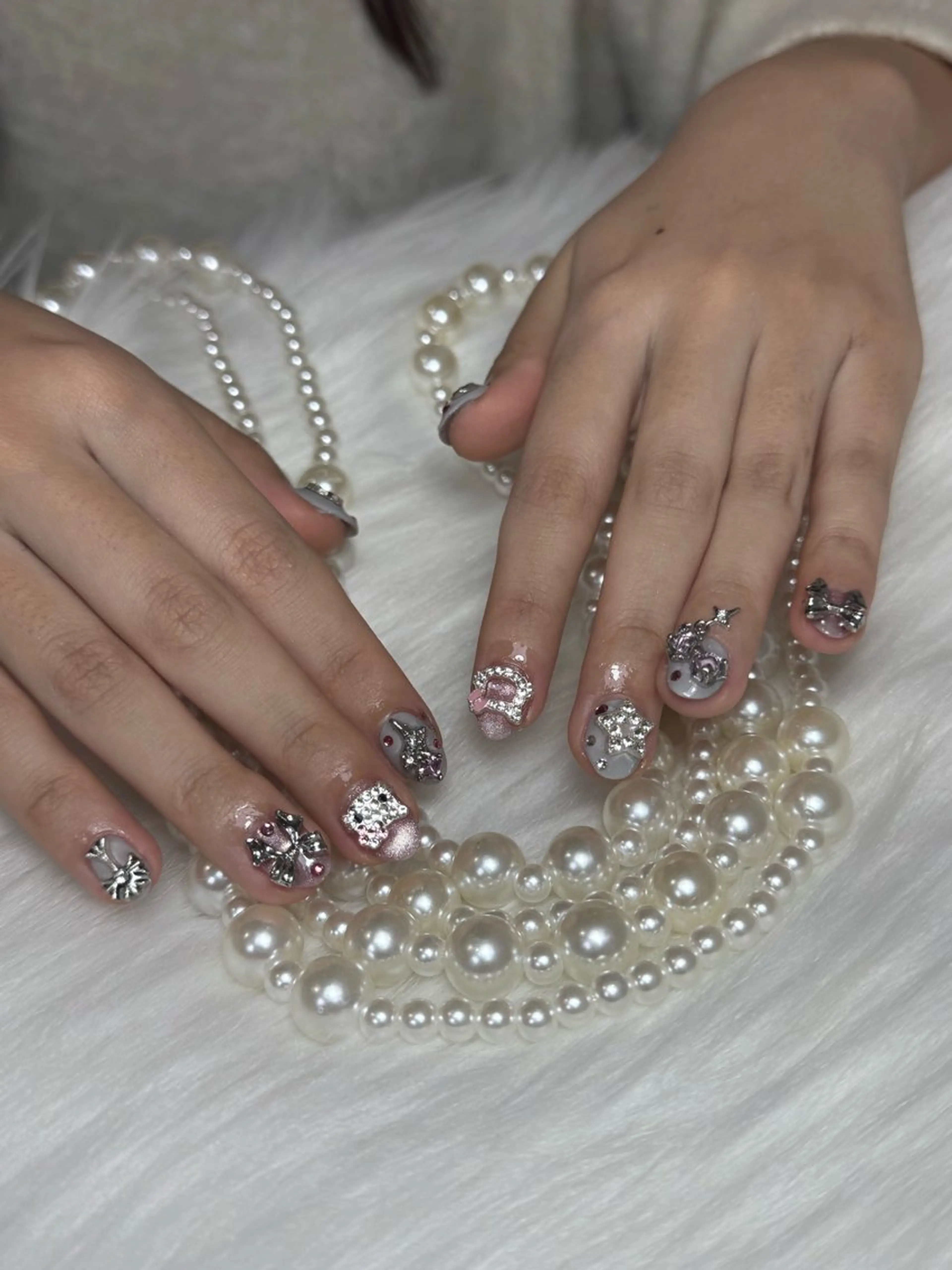 ネイル ハンドネイル ハンドケア DEMAIN- 🌹のネイルデザイン