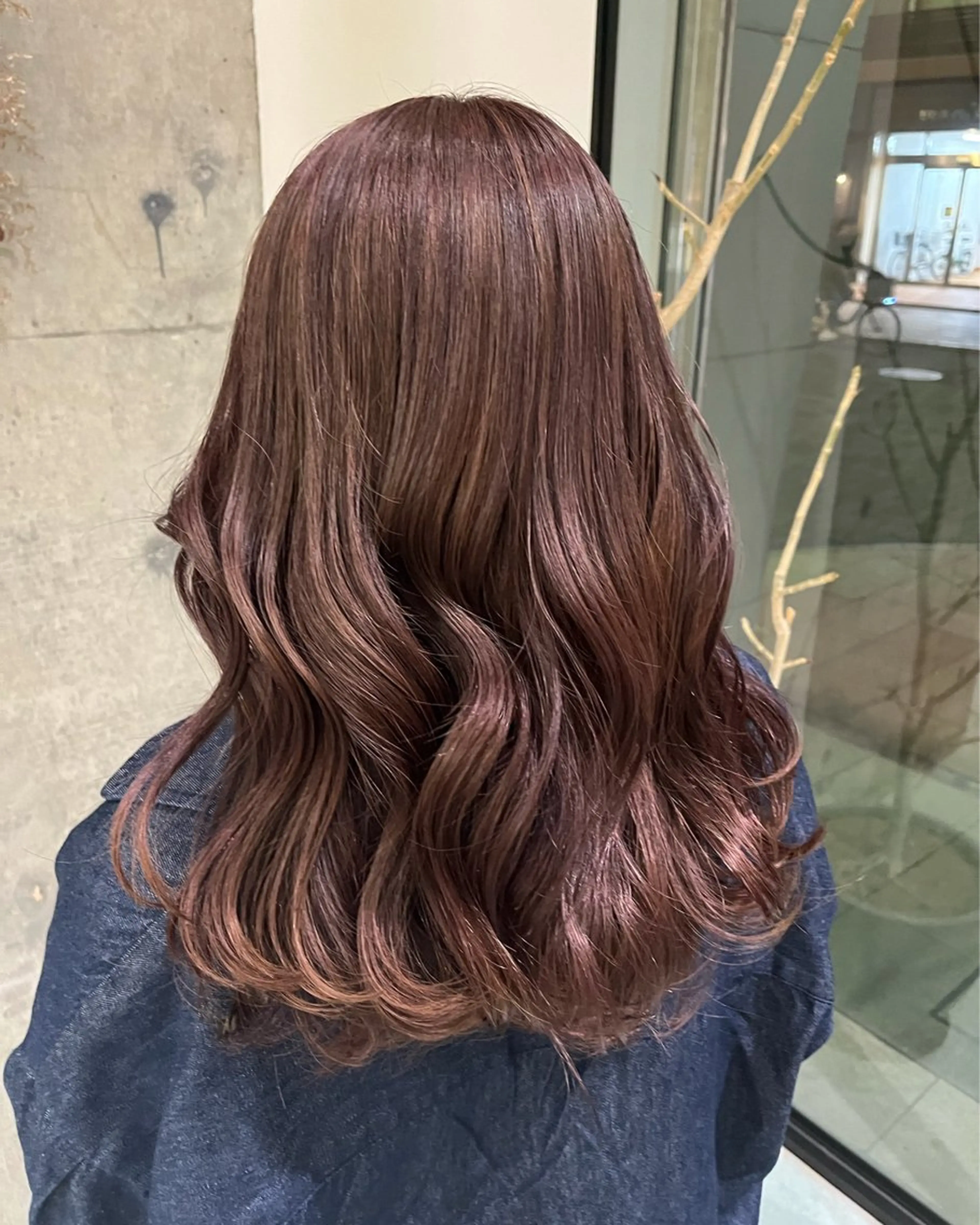 【 透明感出したい方はこちら🎀 】🧊うる艶カラー✨️の写真