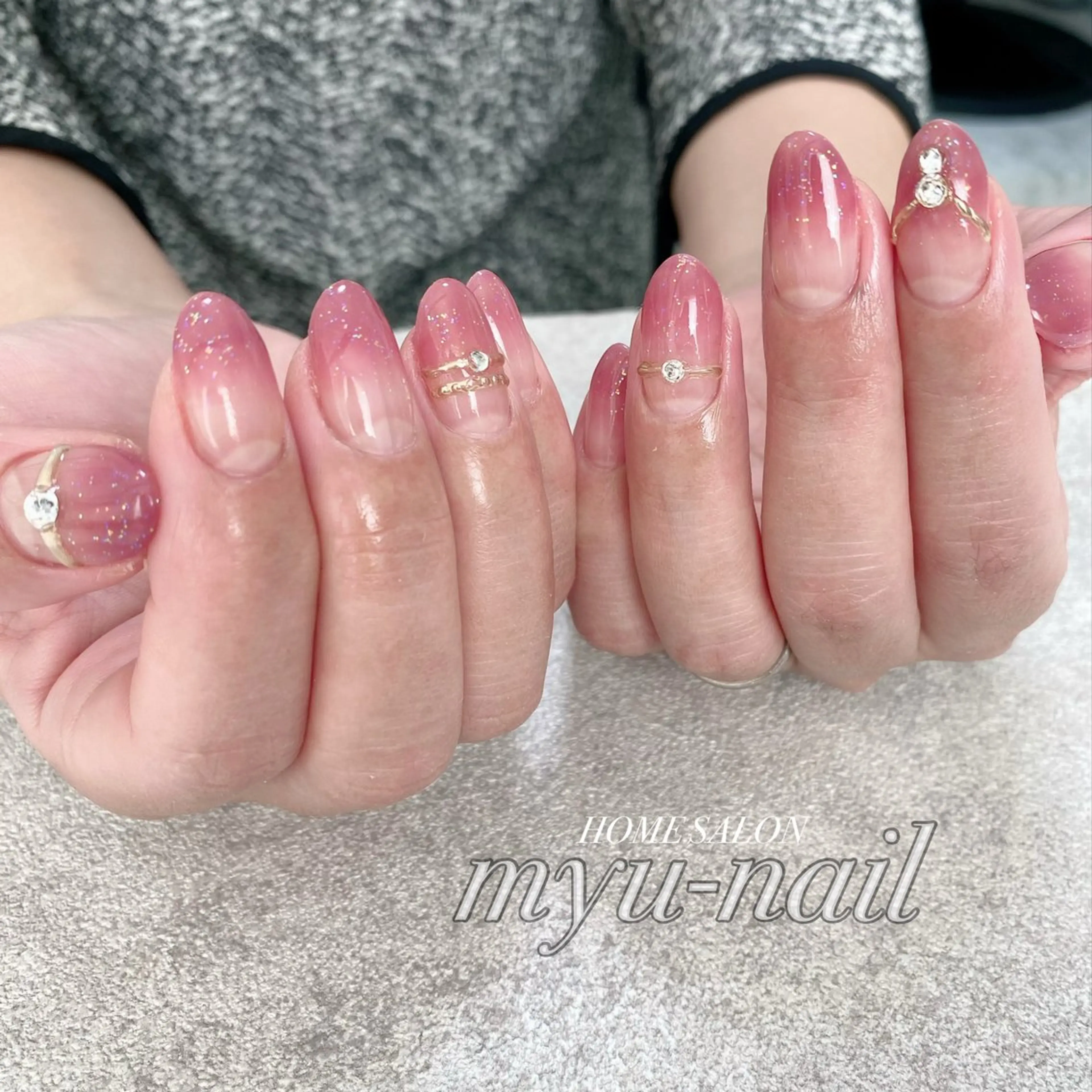 ネイル ホームサロン myu-nailのネイルデザイン