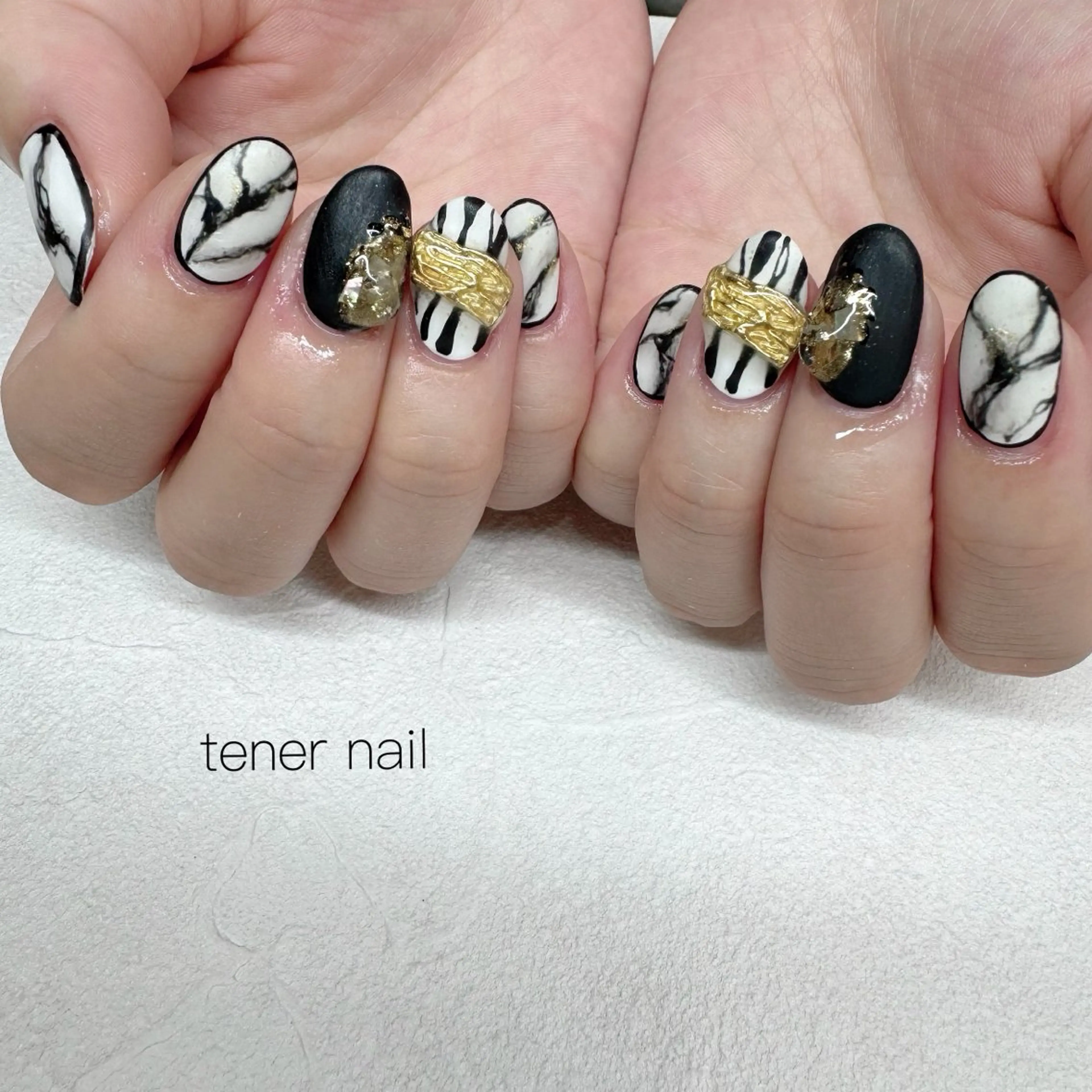 ネイル マットネイル ハンドネイル tener  nail  テネルネイル所属・テネルネイル tener nailのネイルデザイン