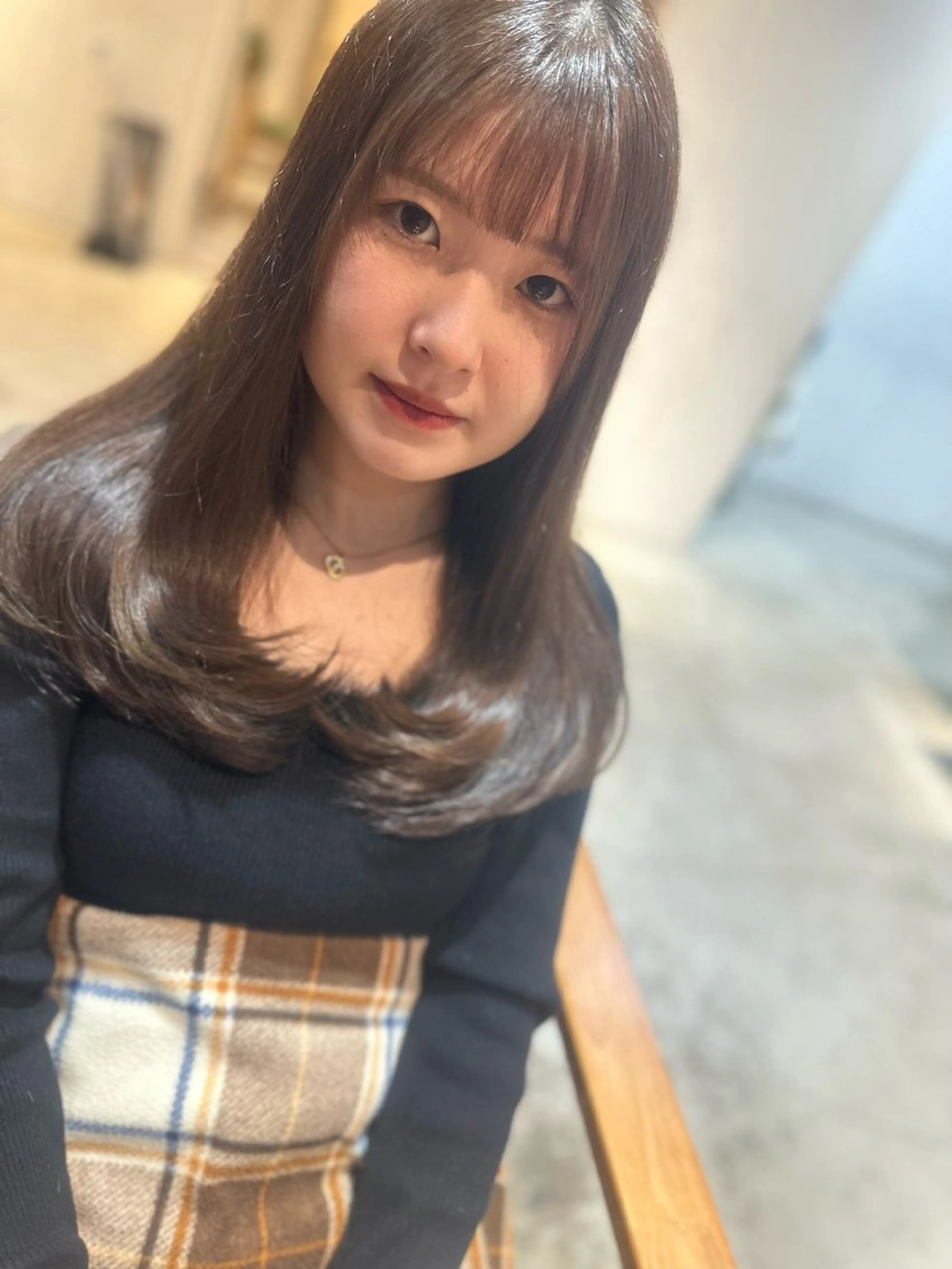 セミロング 林 耕太郎のヘアスタイル