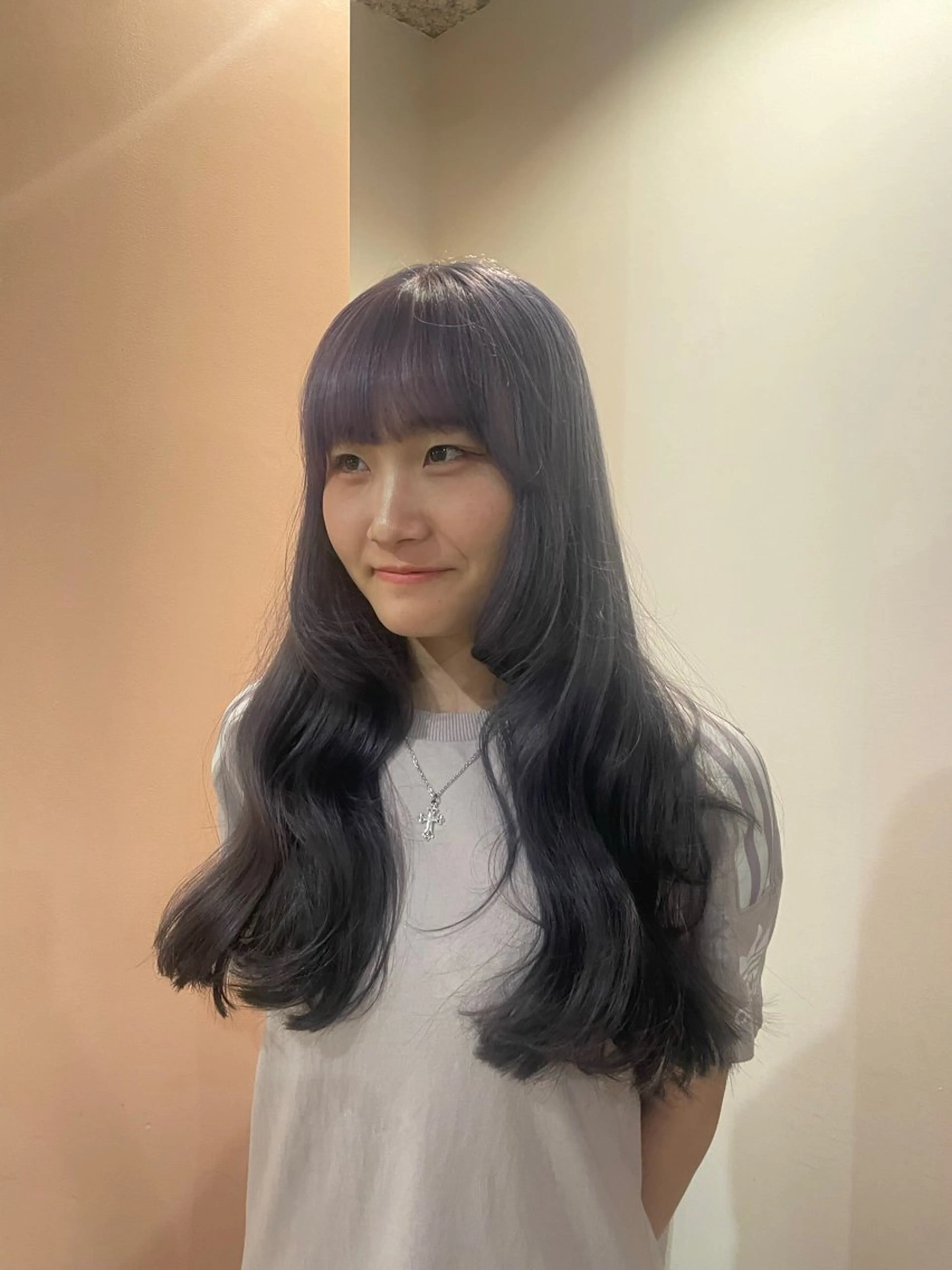 ロング カラー カット ヘアカラー トリートメント ゆるふわガーリーst yle🩰yuukaのヘアスタイル