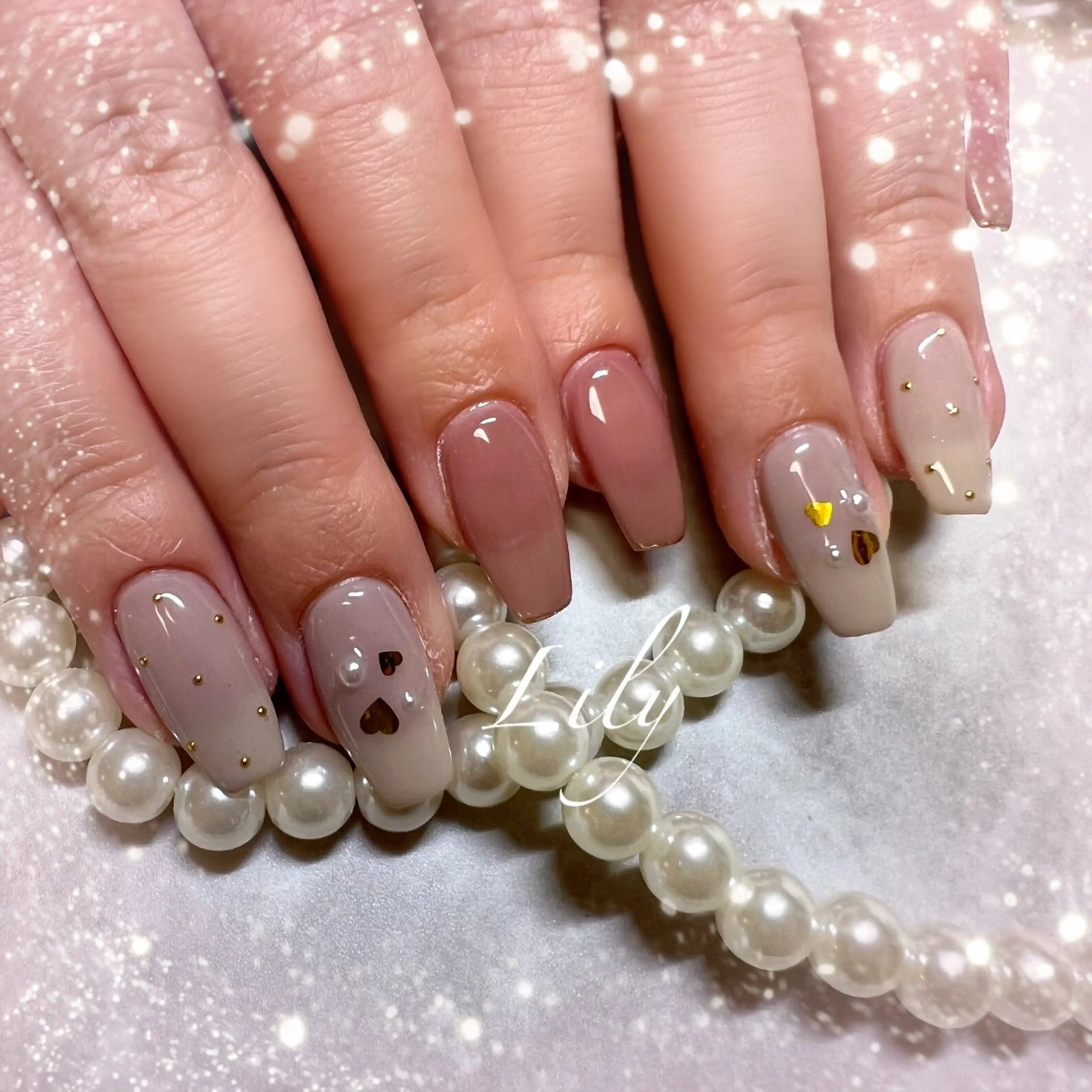 ネイル ハンドネイル Nailsalon Lilyのネイルデザイン
