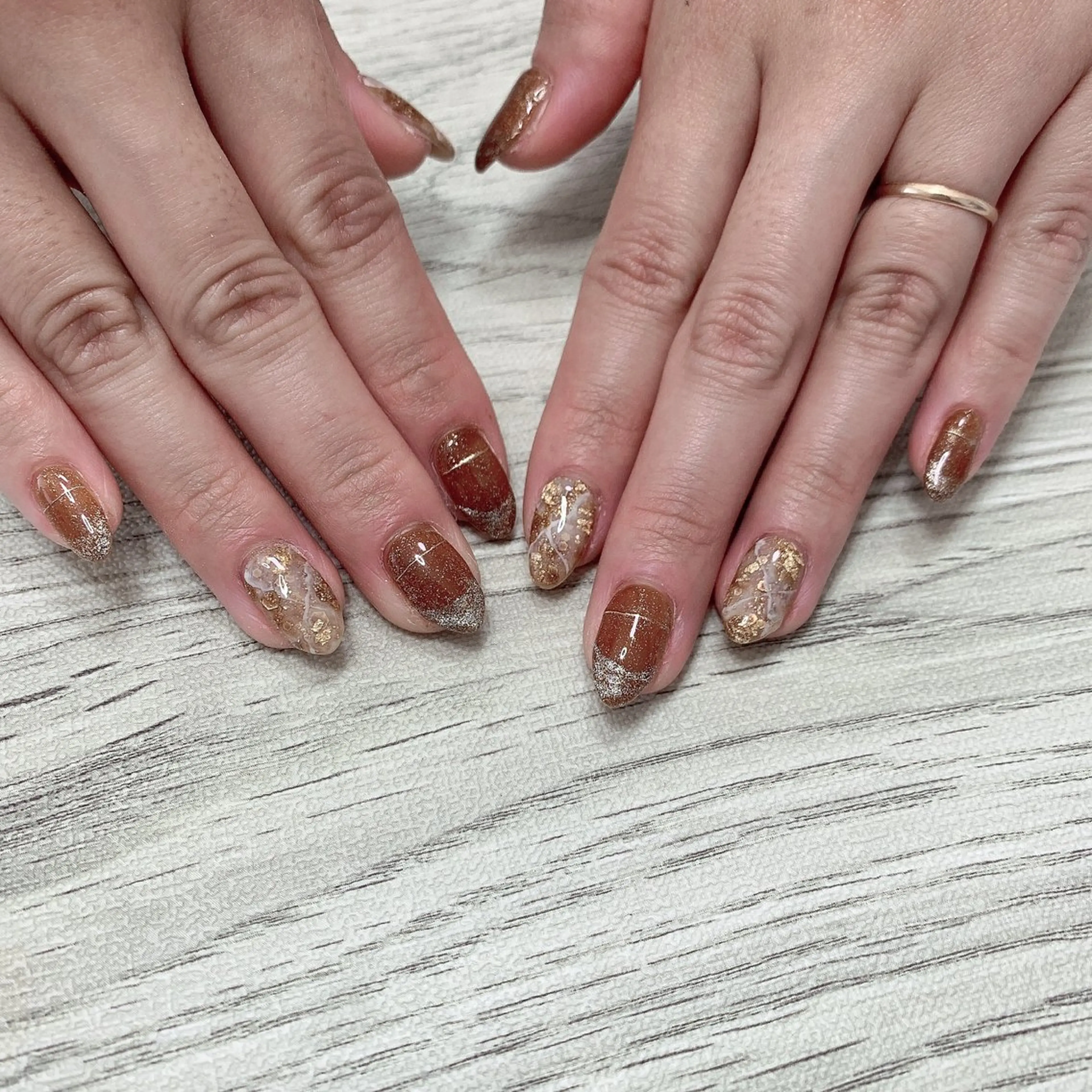 ネイル ハンドネイル フットネイル Adite nailのネイルデザイン