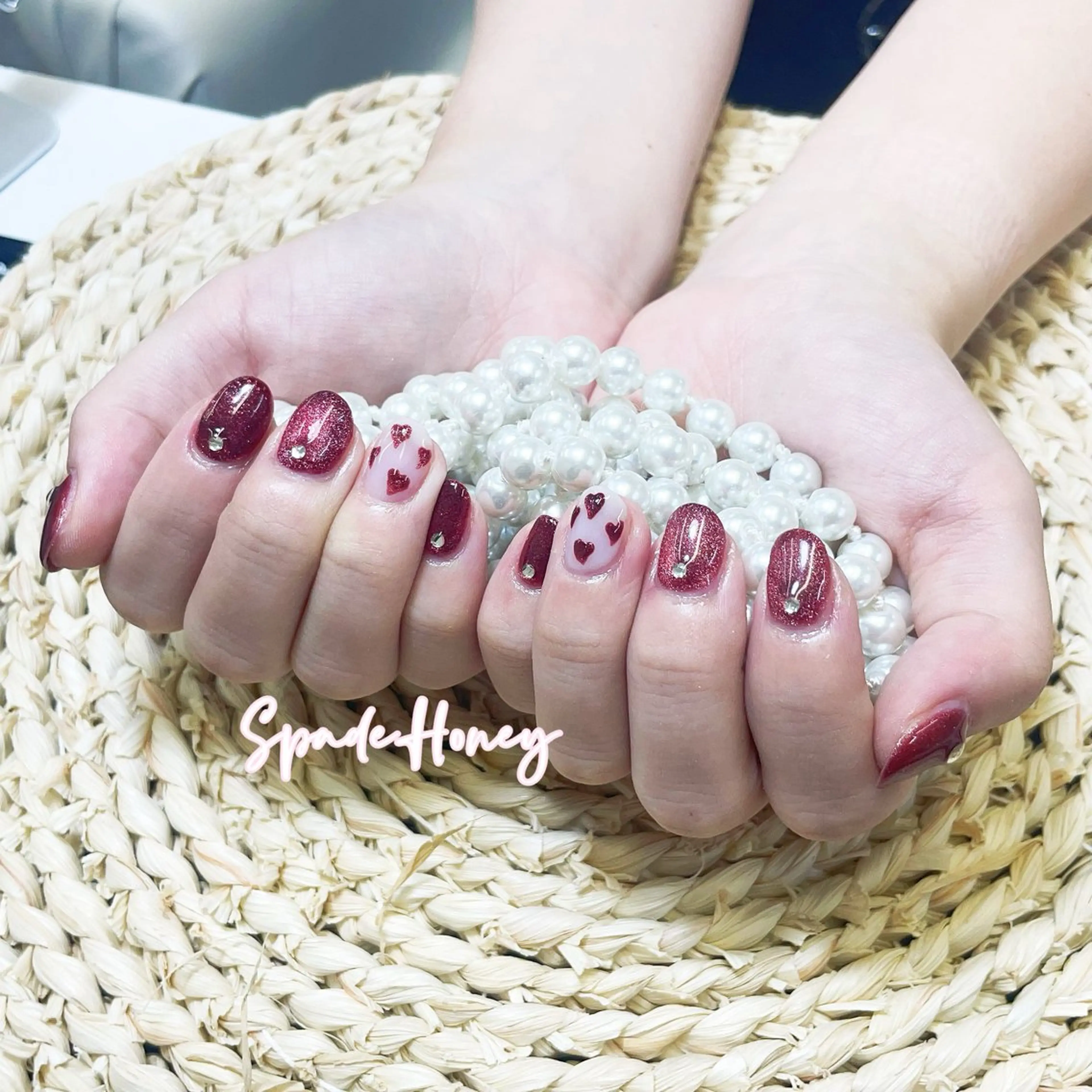 ネイル ハンドネイル ハンドケア SpadeHoney ♠️✨のネイルデザイン