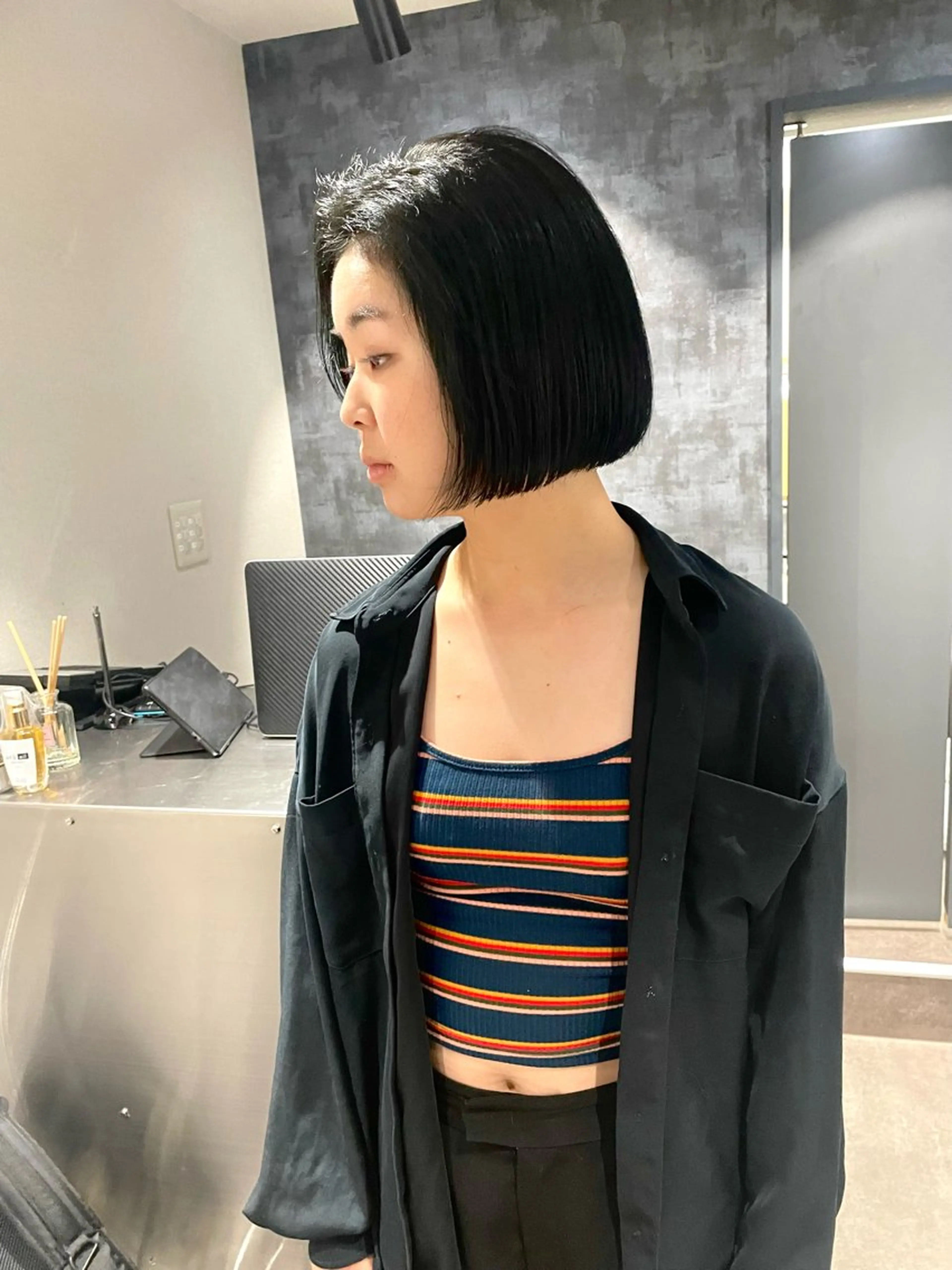 ショート 🌟ブリーチ/ボブ/ レイヤー渋谷☀️のヘアスタイル