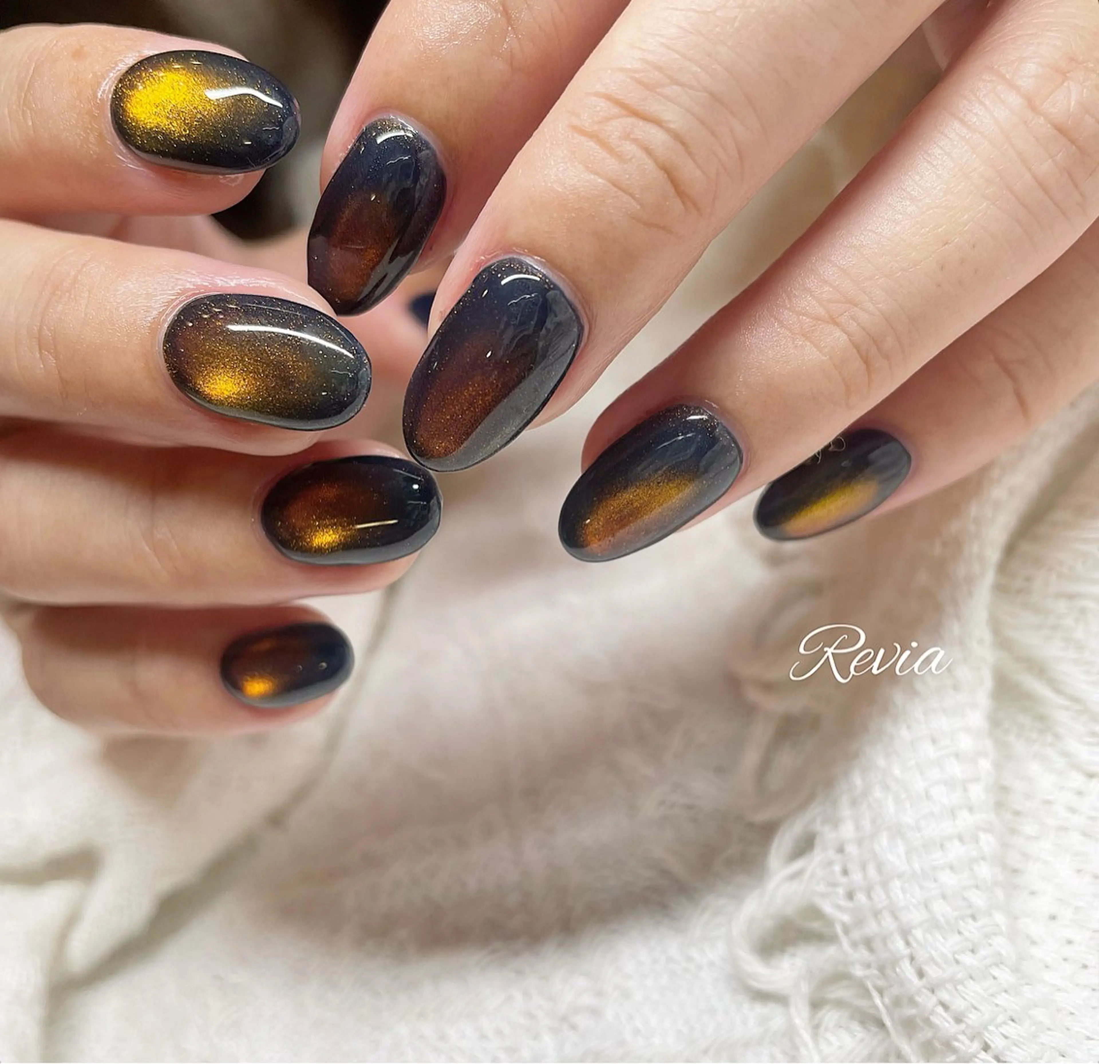 ネイル ハンドネイル revia所属・ERI Nailistのネイルデザイン
