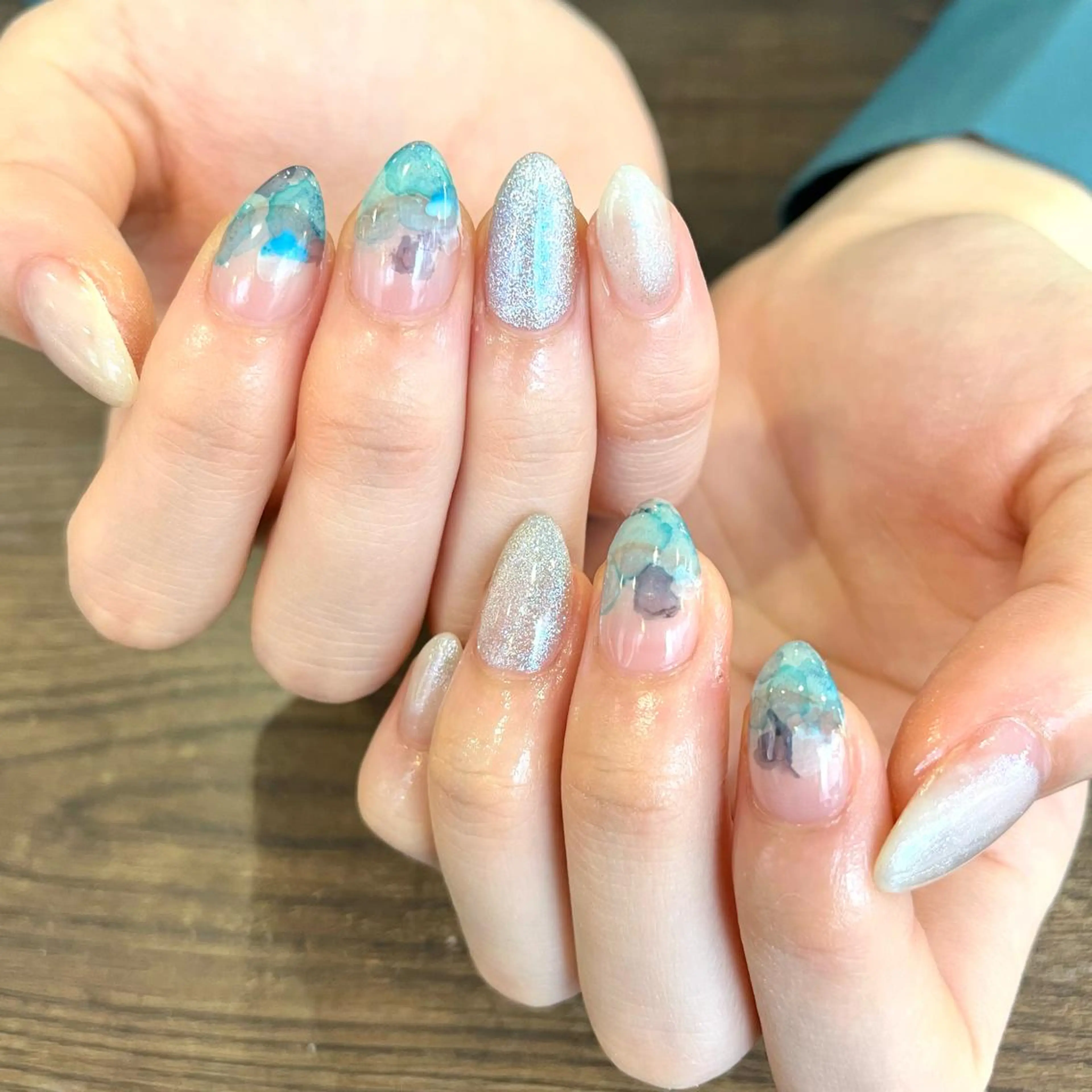 ネイル ハンドネイル Cleo伏見店🌿 Momokaのネイルデザイン