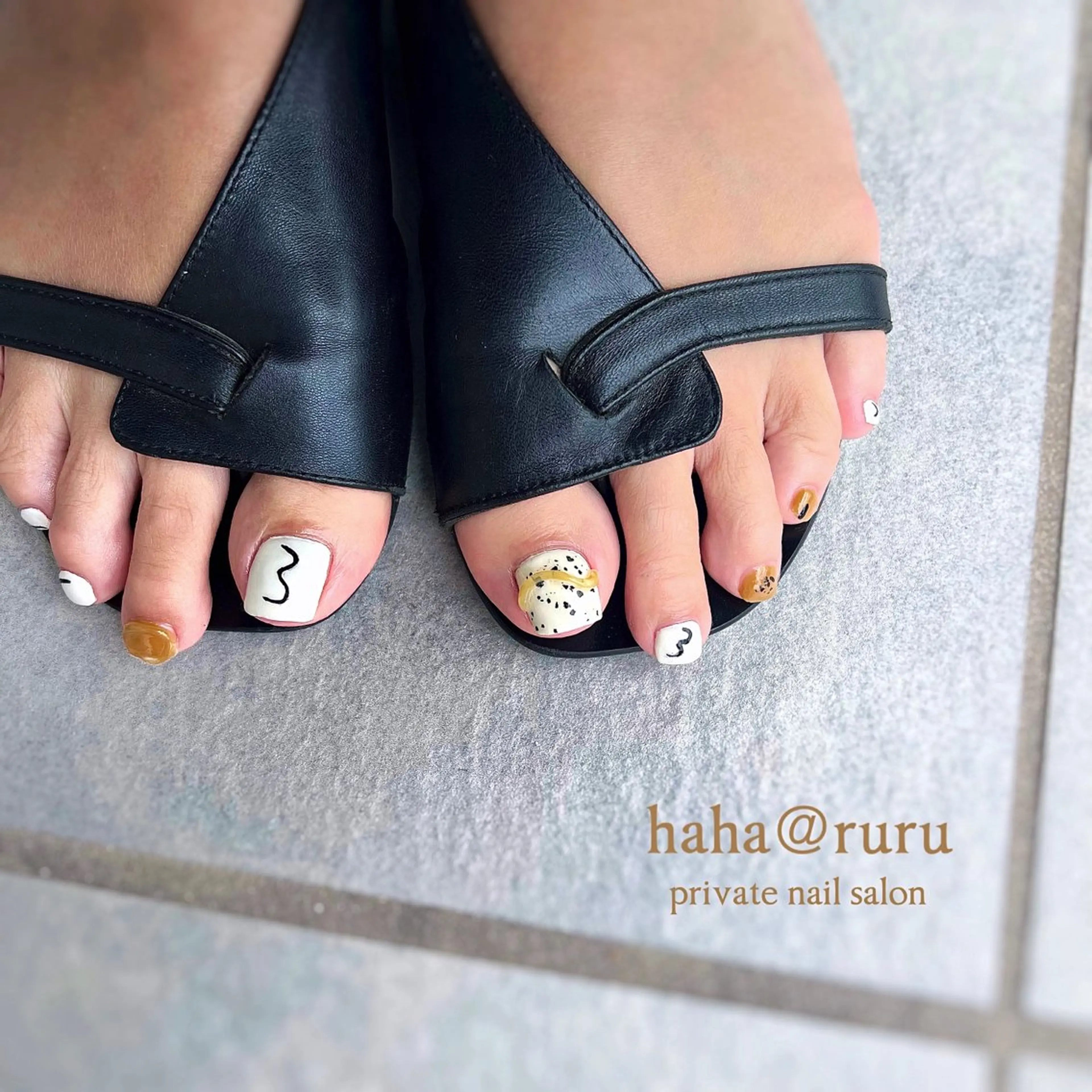 ネイル haha@ ruruのネイルデザイン