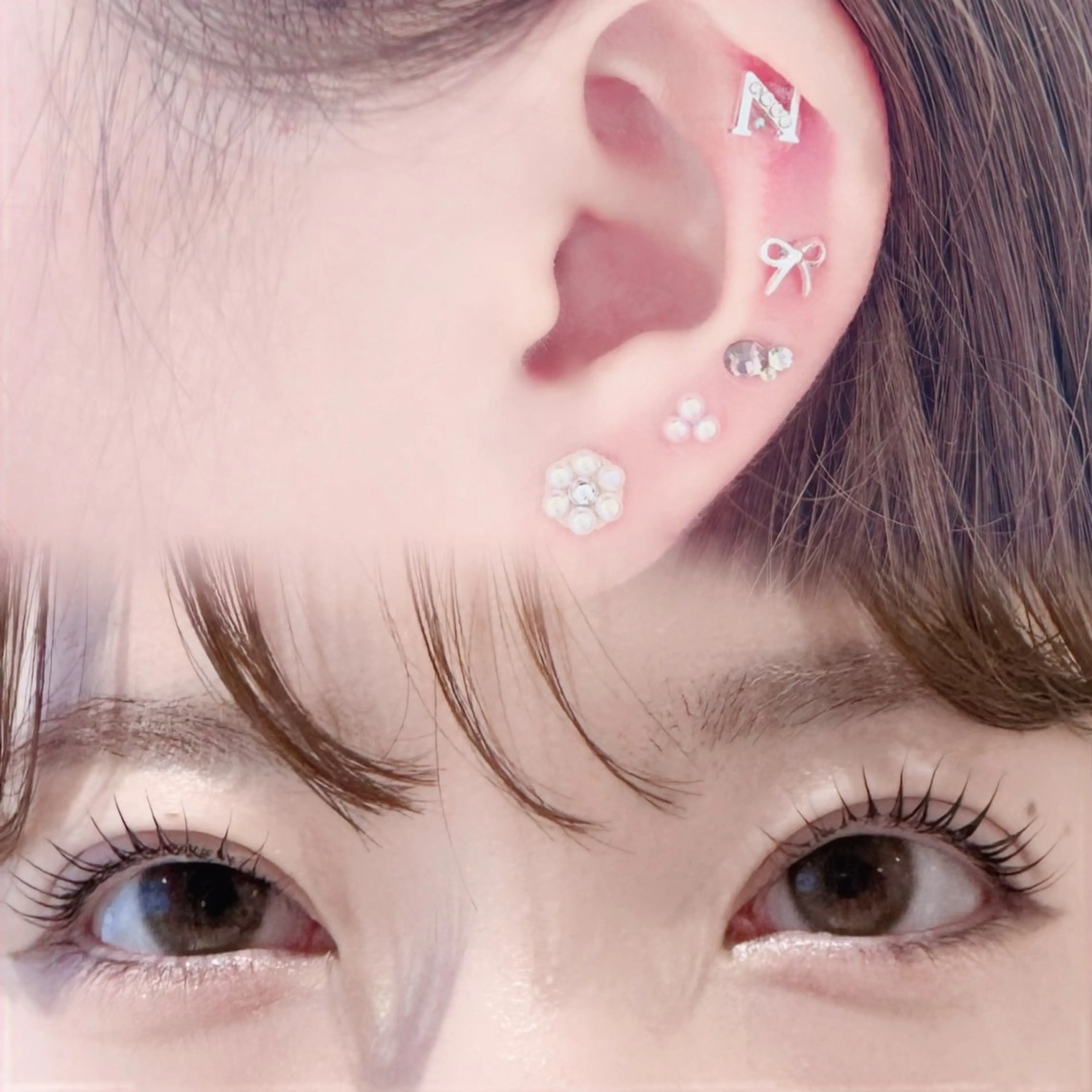 🎀パリジェンヌ＆耳つぼジュエリー💎🫧*🎀（美容液コーティング付き✨）の写真