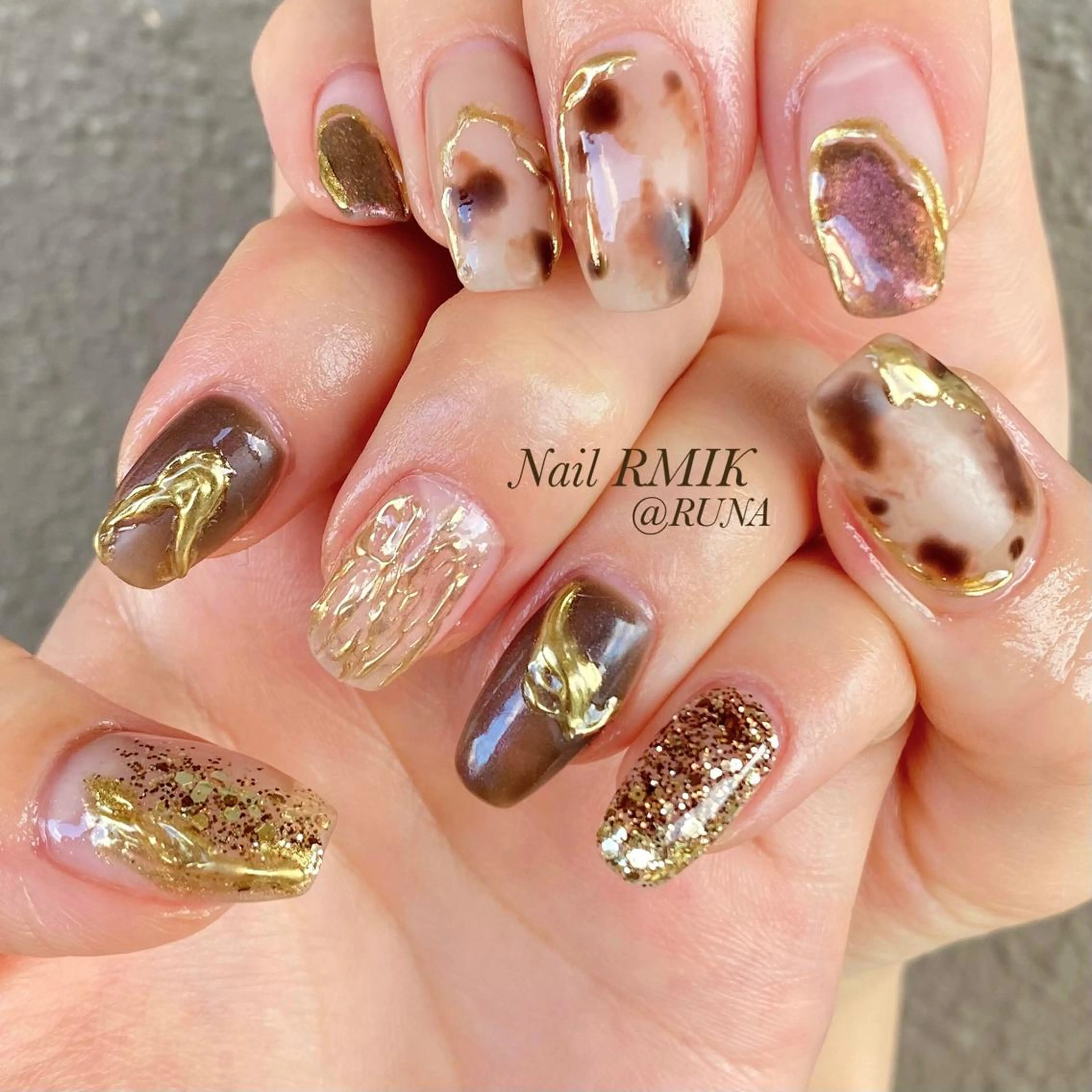ネイル ハンドネイル nailsalon RMIKのネイルデザイン