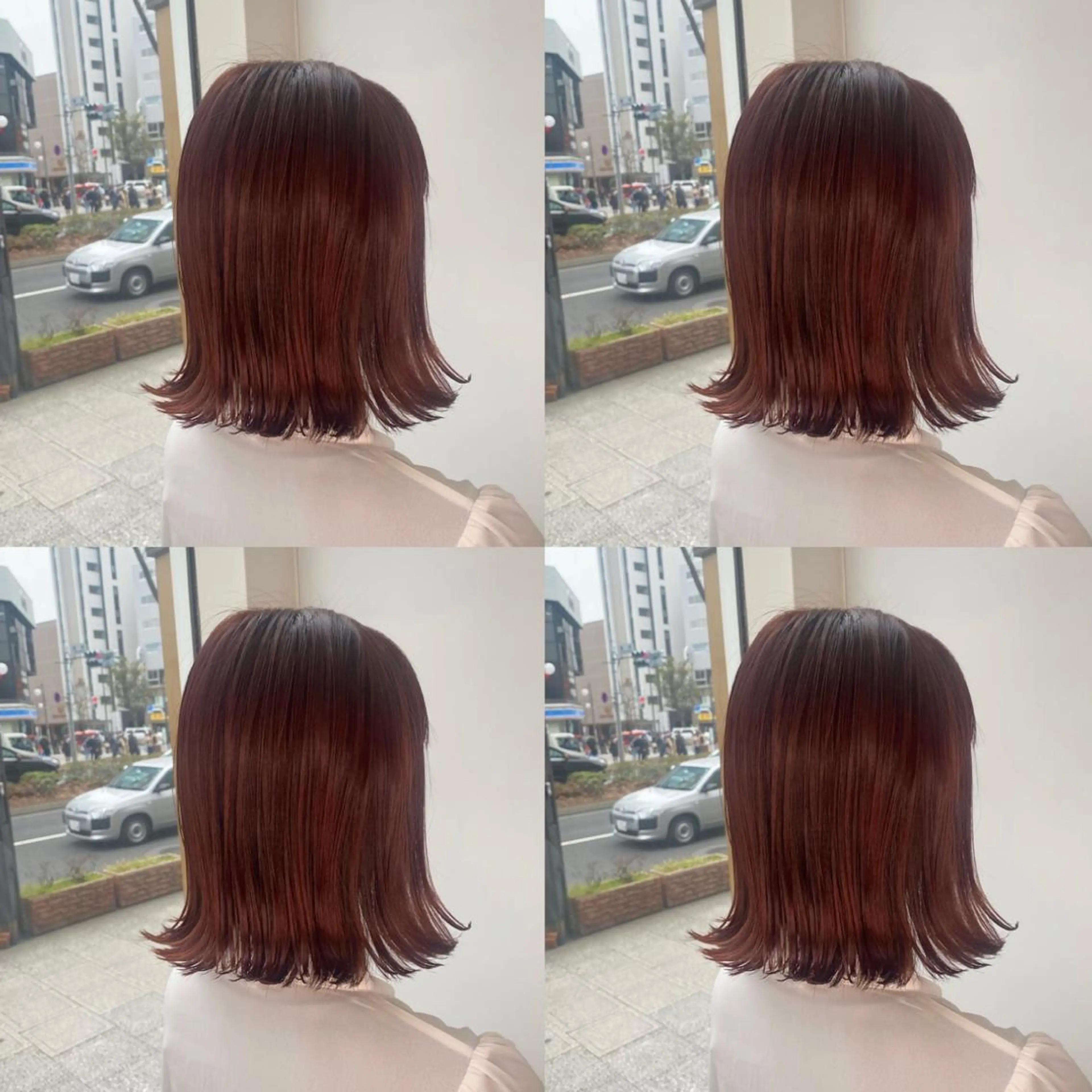 ショート カラー ヘアカラー トリートメント 【カラー指名No 1✨】原田響のヘアスタイル