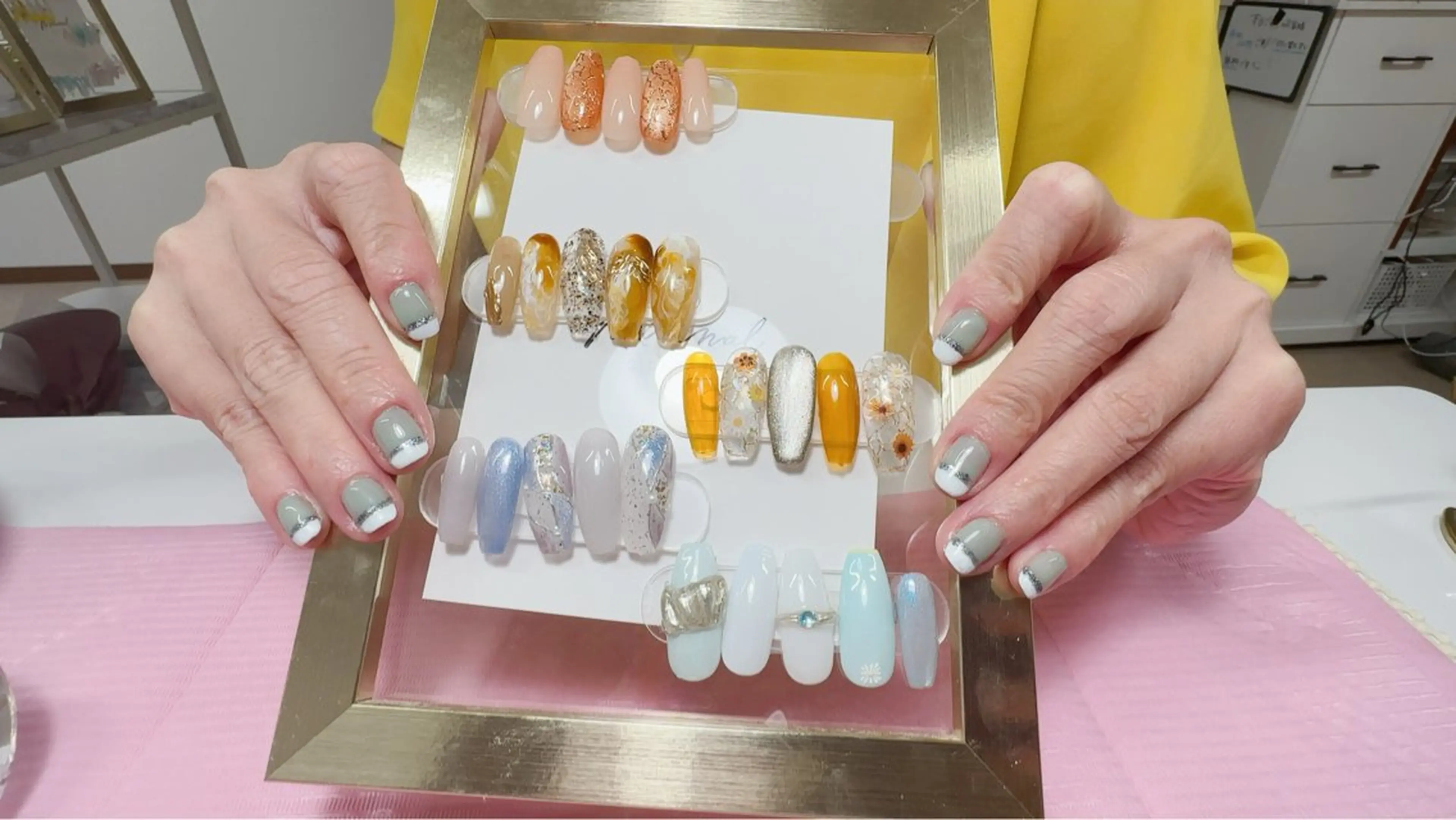 ネイル NiCE小田急相模原所属・三好 美花のネイルデザイン