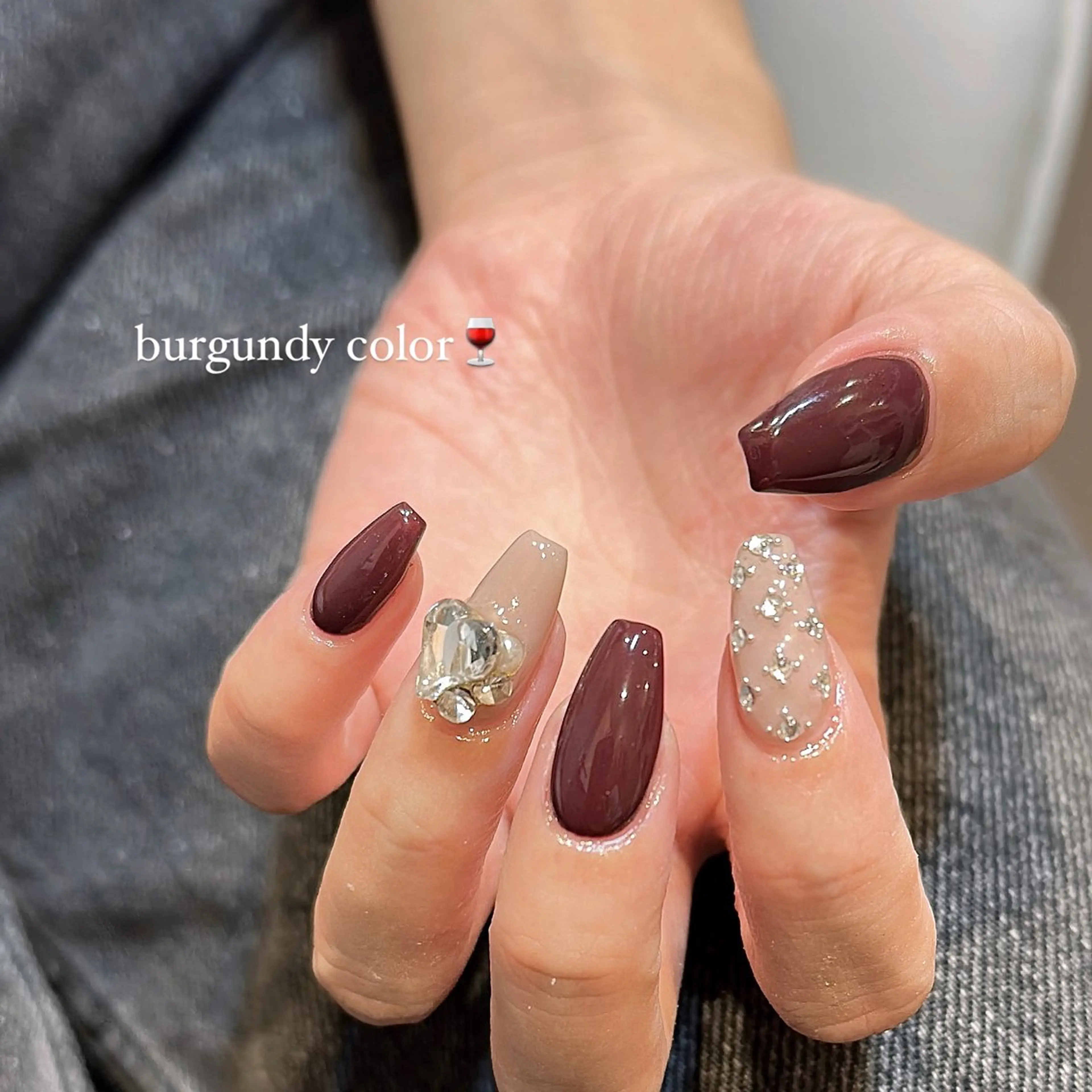 ネイル ハンドネイル She nail studio 原宿店所属・いいだえみ ୨୧ᵕ̤ᴗᵕ̤)のネイルデザイン