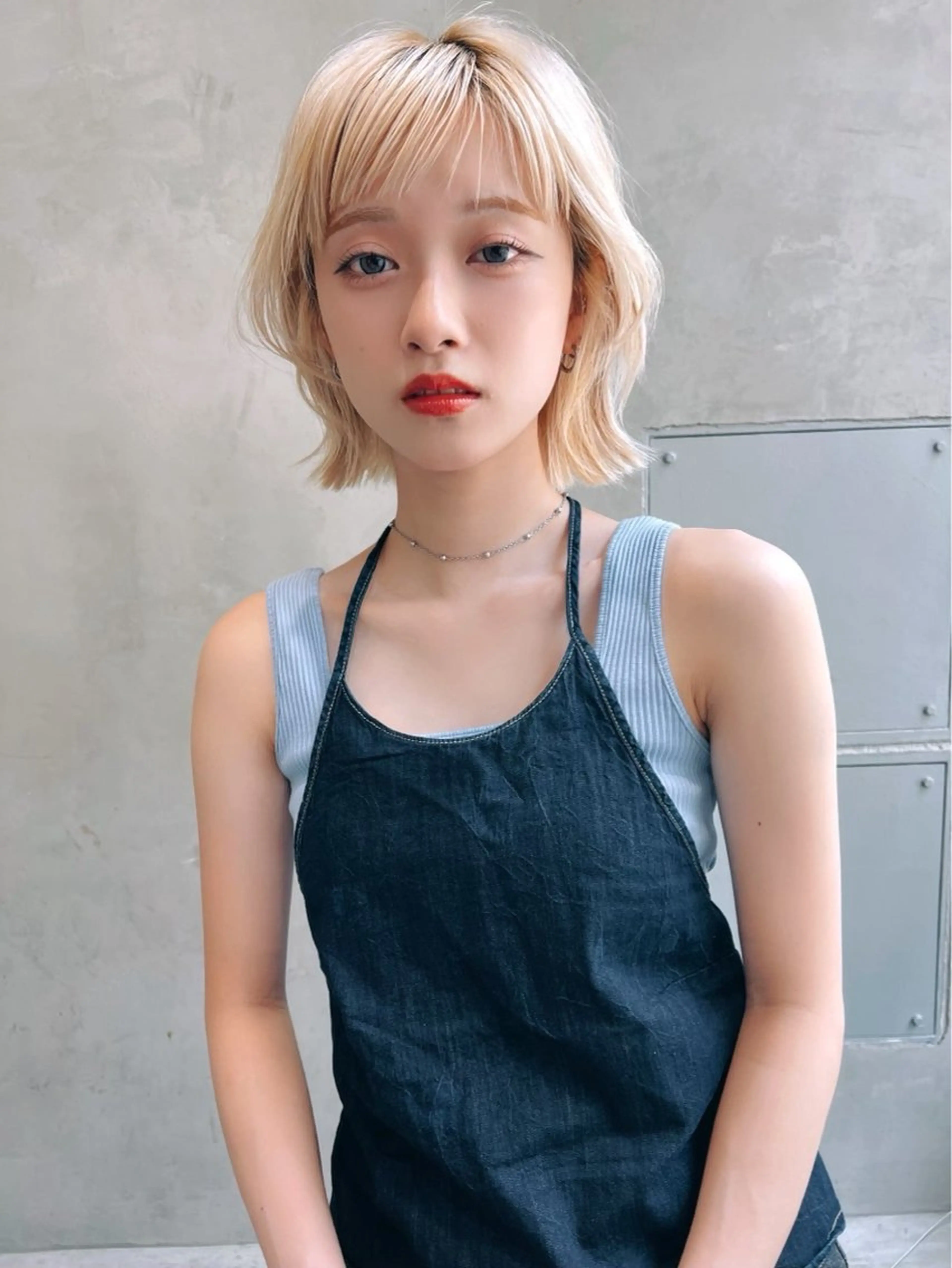 カラー ヘアカラー デザイン/ブリーチ ♡MIYUU♡のヘアスタイル