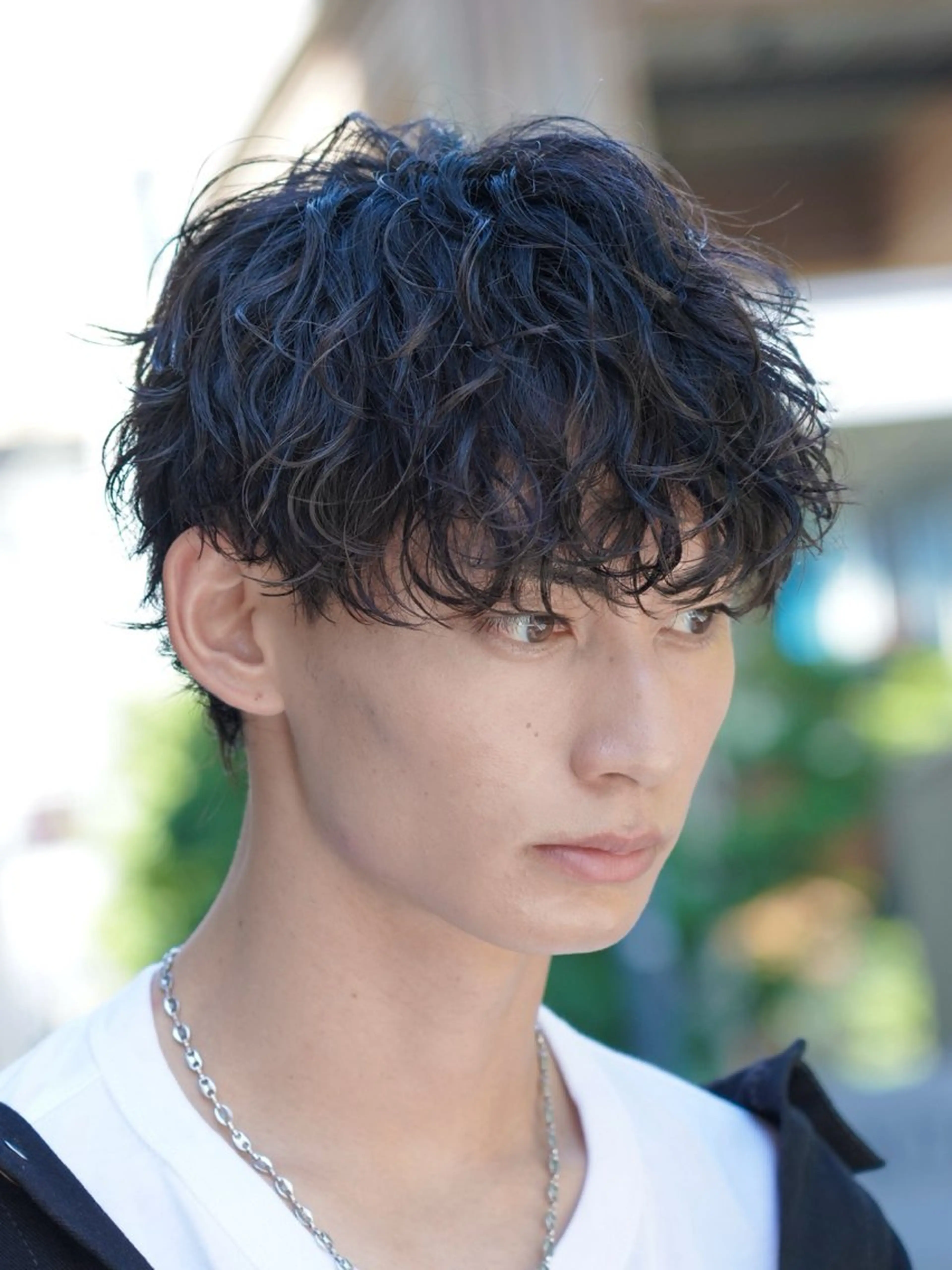 ショート パーマ メンズ カット パーマ fifth  SAKAE所属・山本千太 ✨メンズパーマ✨のヘアスタイル