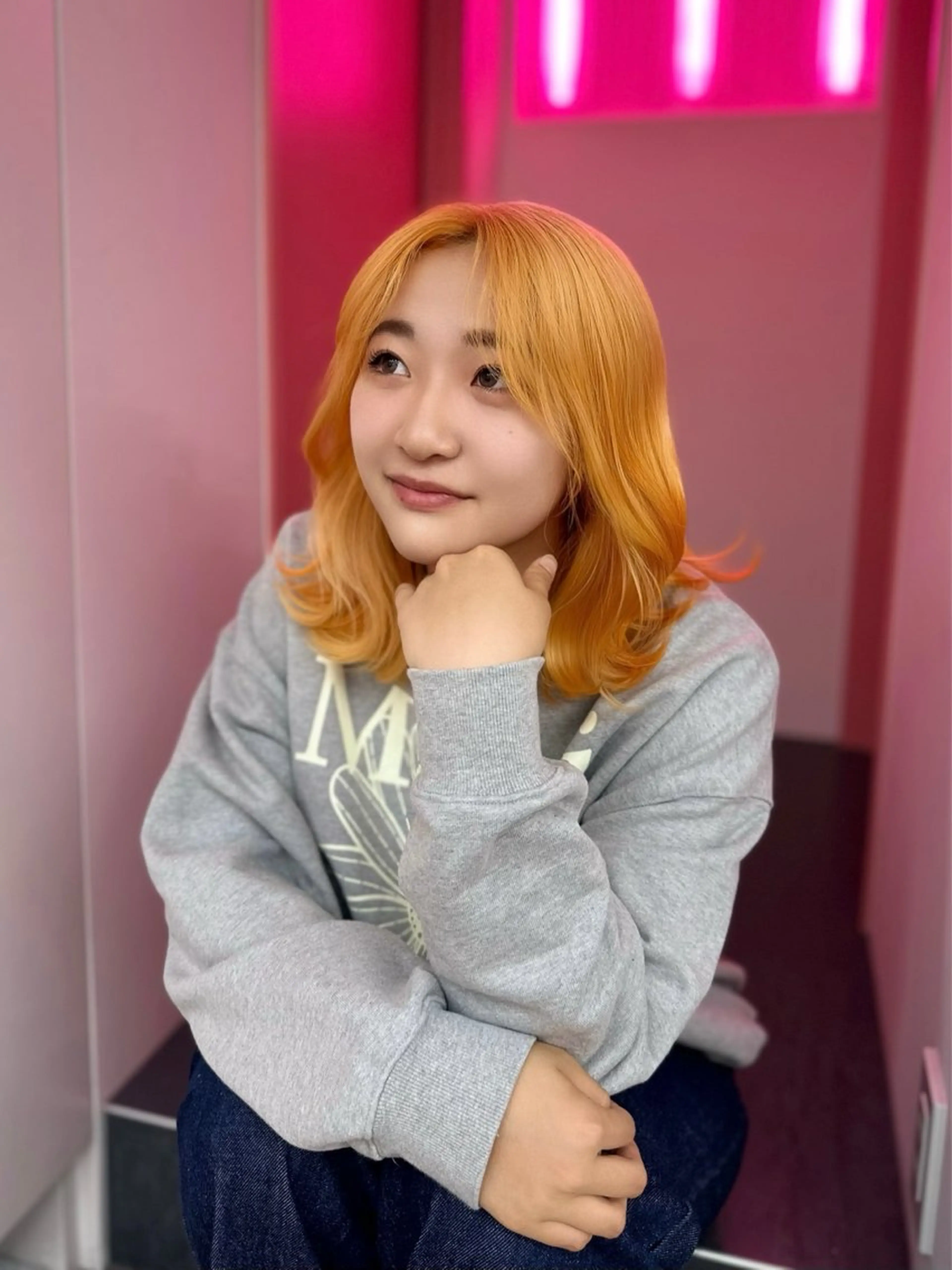 カラー ブリーチカラー 特化/MAHIROのヘアスタイル