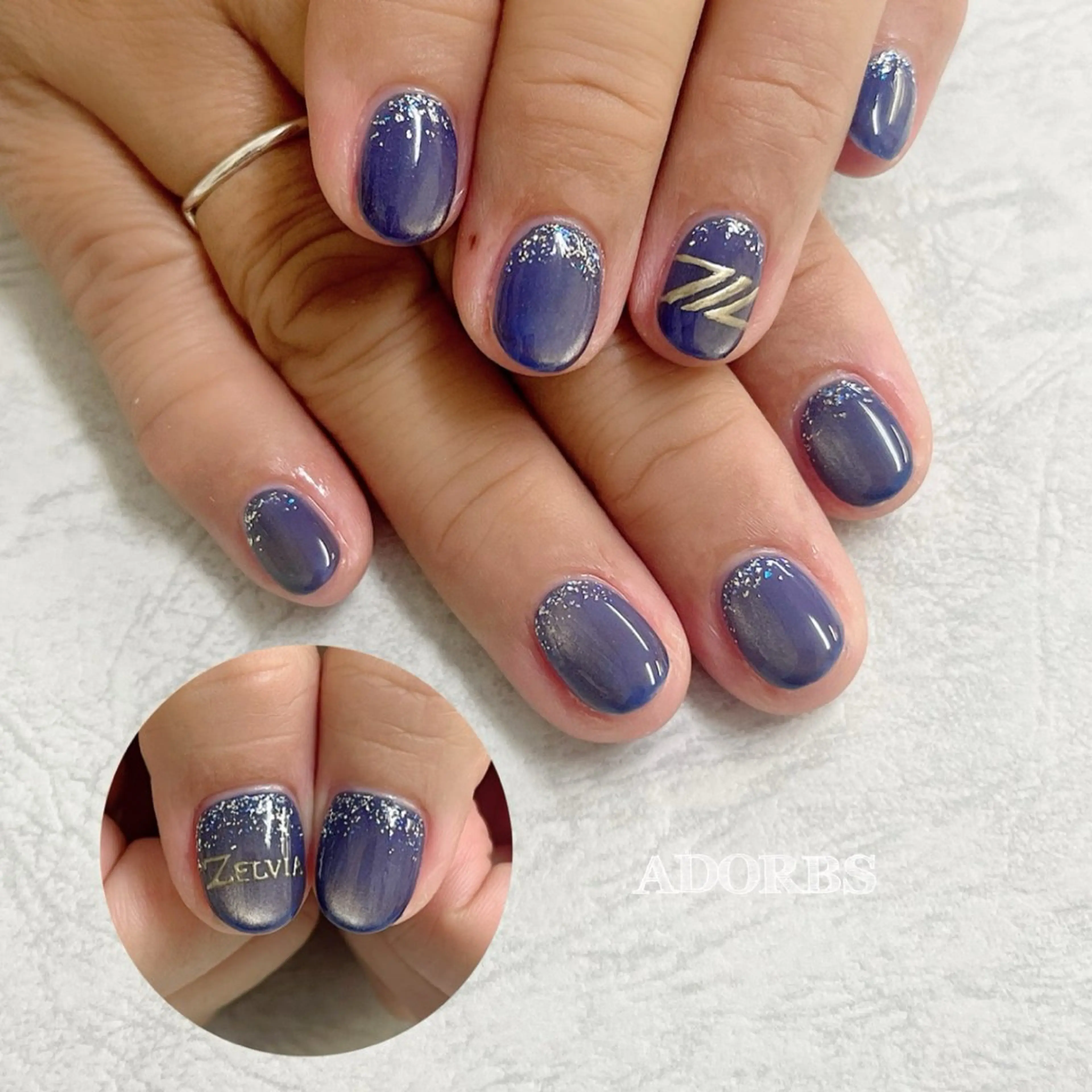 ネイル ハンドネイル ADORBS ✩上福岡Ranranのネイルデザイン