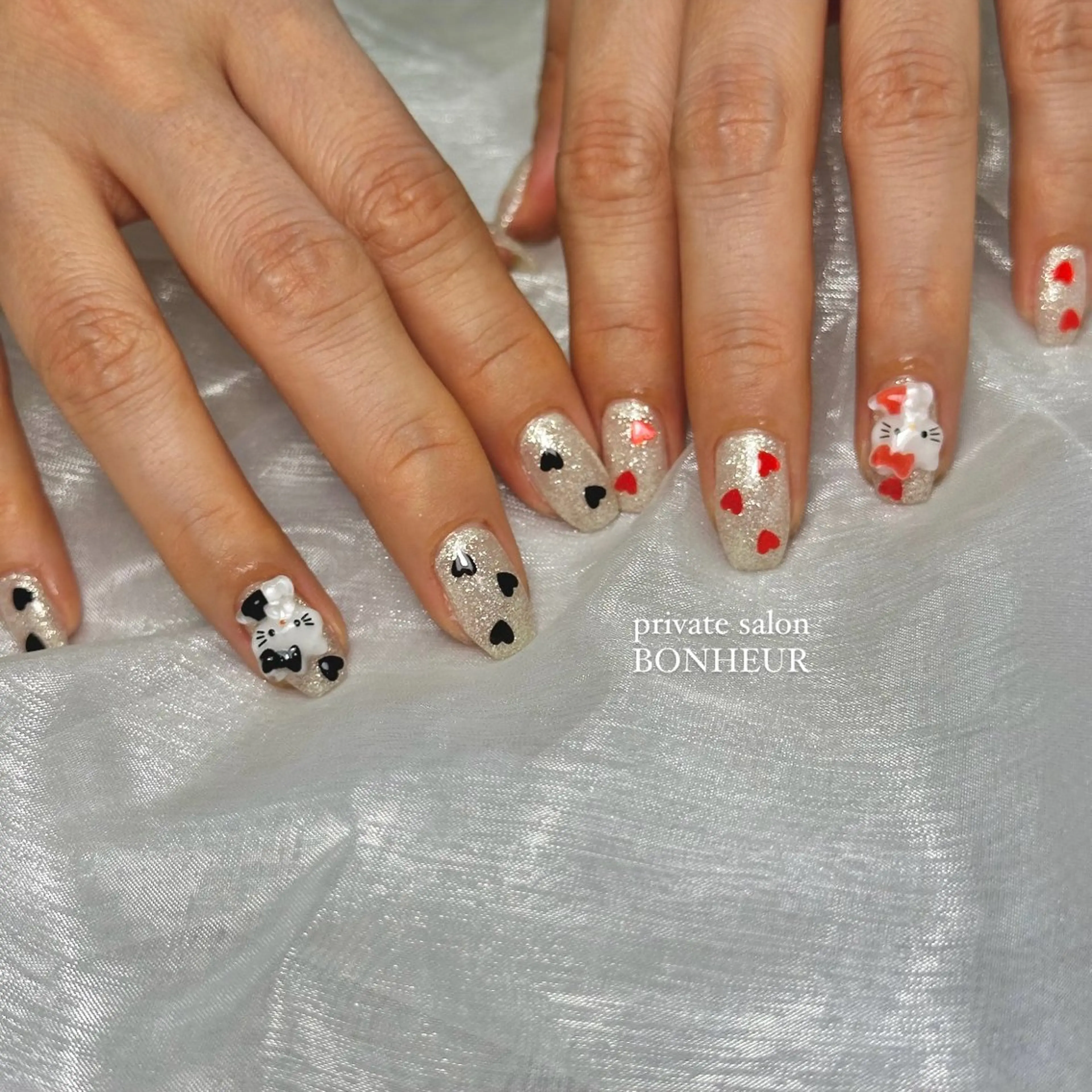 ネイル ハンドネイル BONHEUR Annaのネイルデザイン