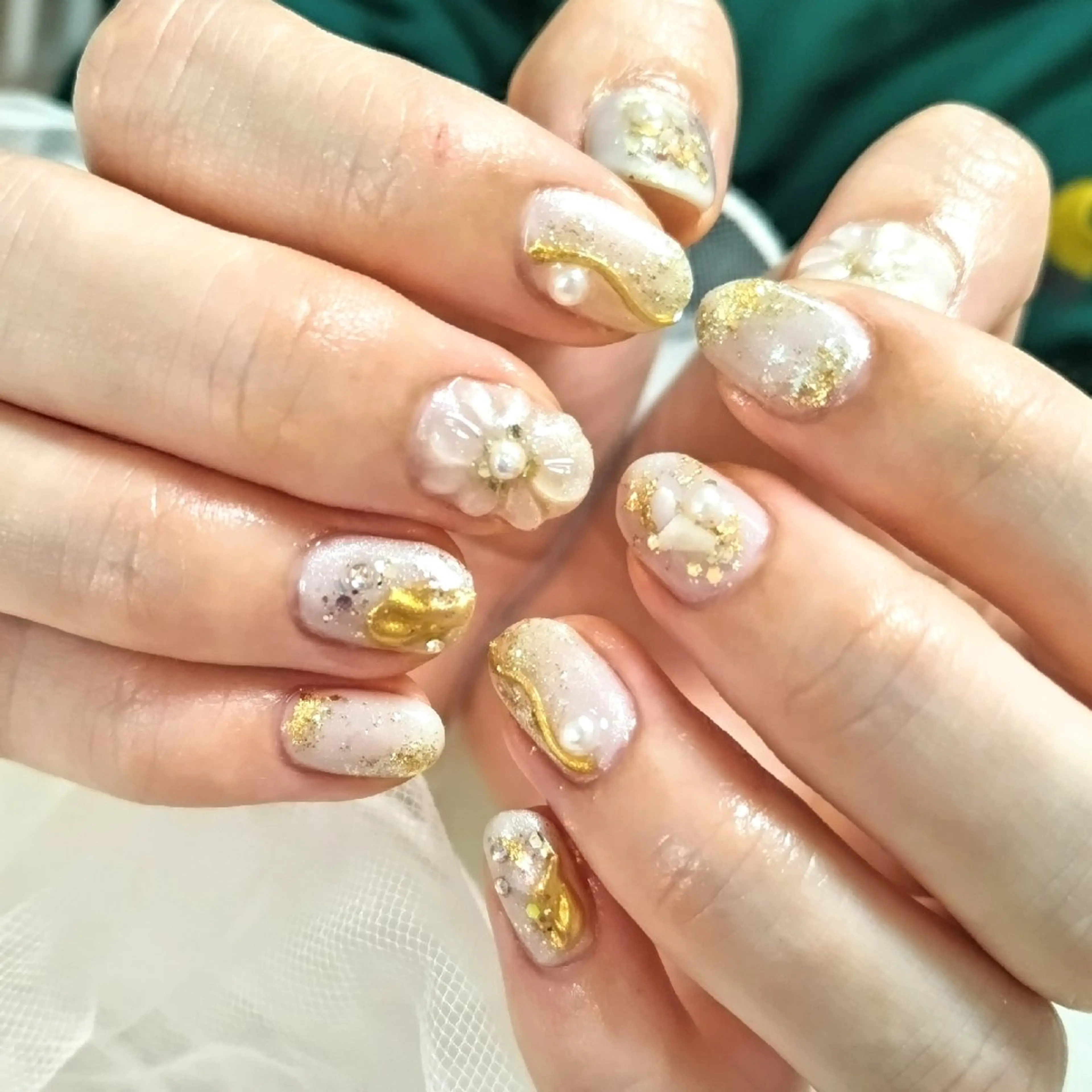 ネイル ハンドネイル 門戸厄神プライベートサロンulunail所属・ulunail mikaのネイルデザイン