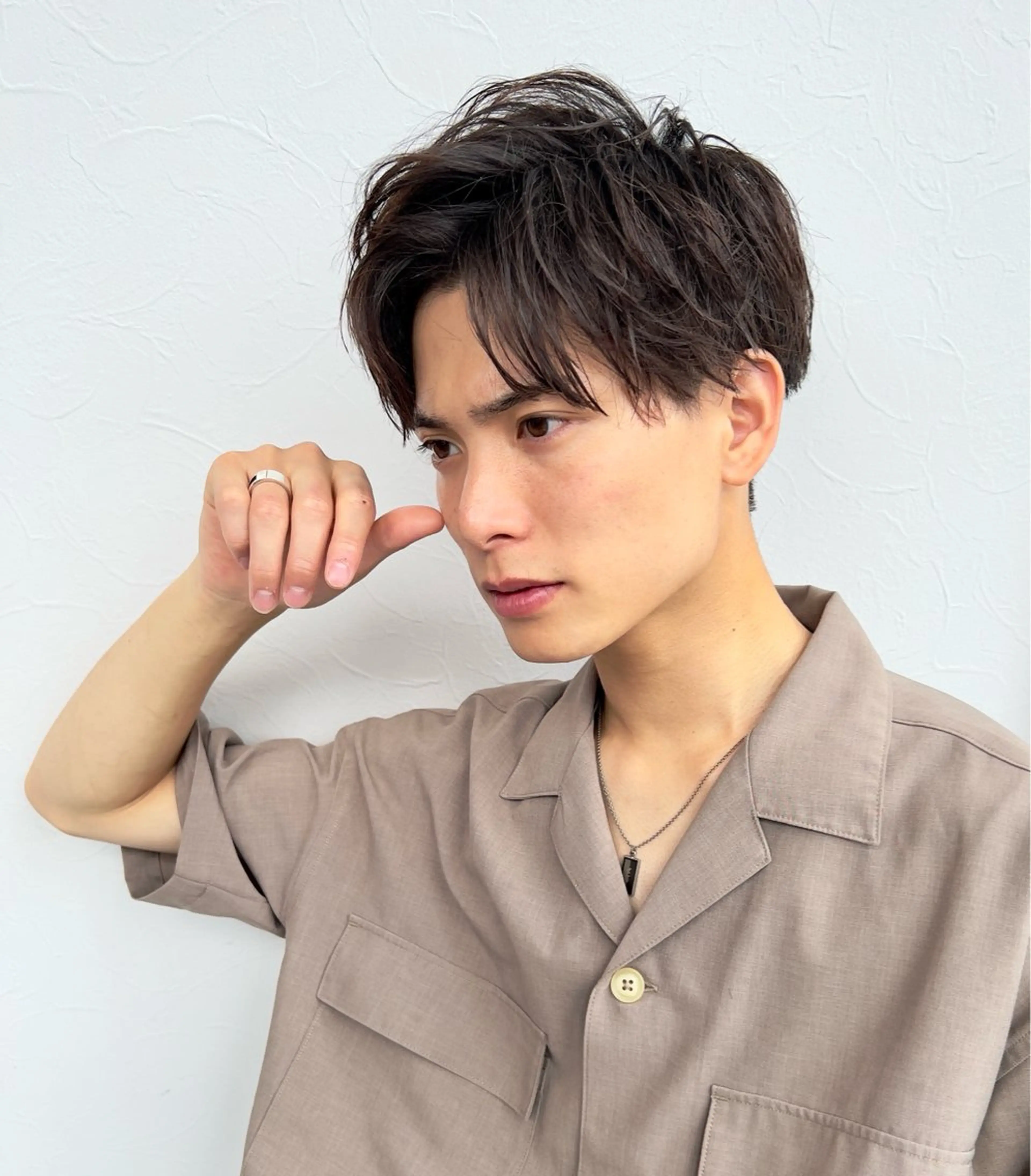 メンズ 西出 茉燦のヘアスタイル