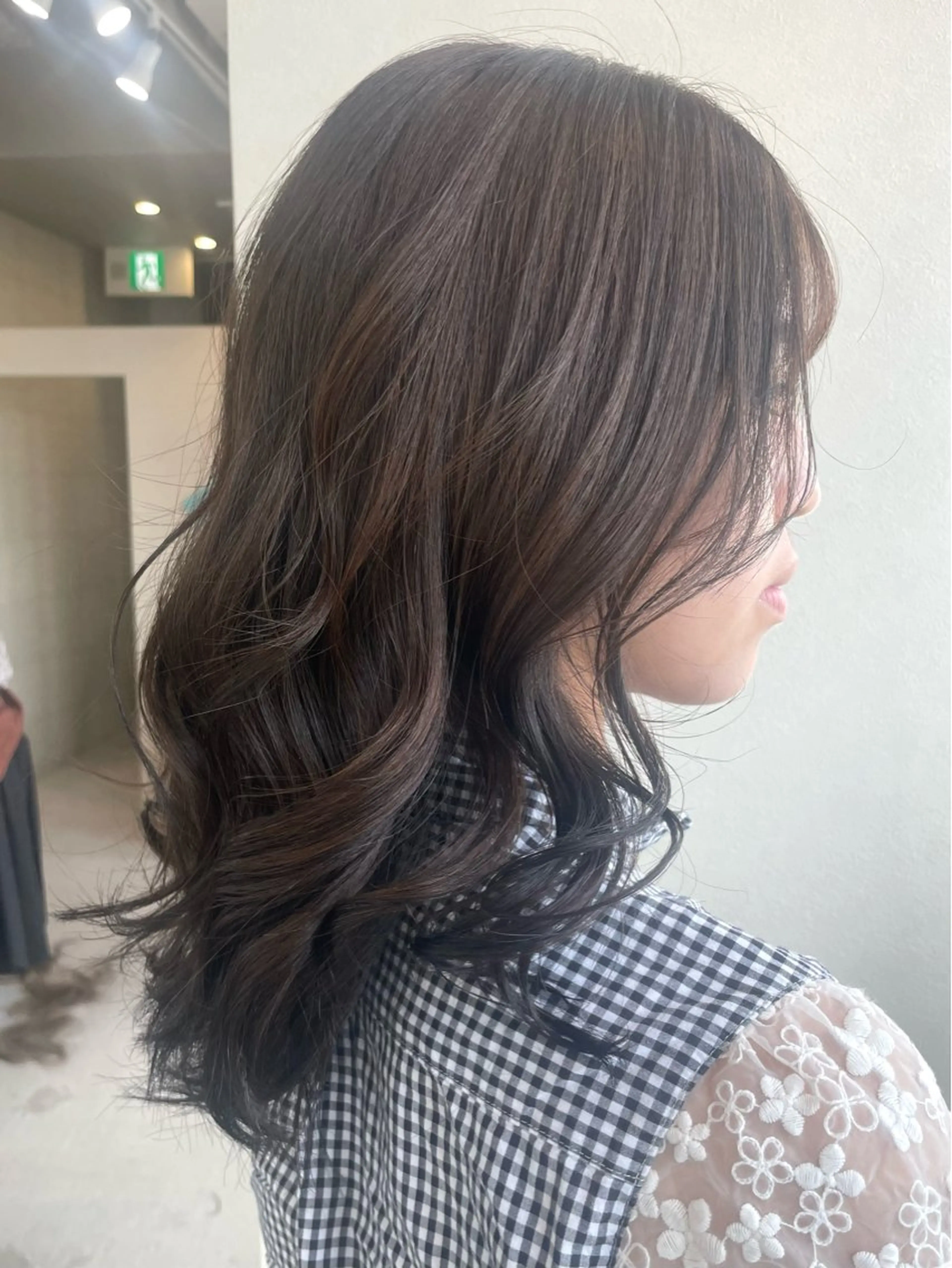 ミディアム アッシュ アッシュブラウン LUDIQUE【ルディック】所属・AKI ✄のヘアスタイル