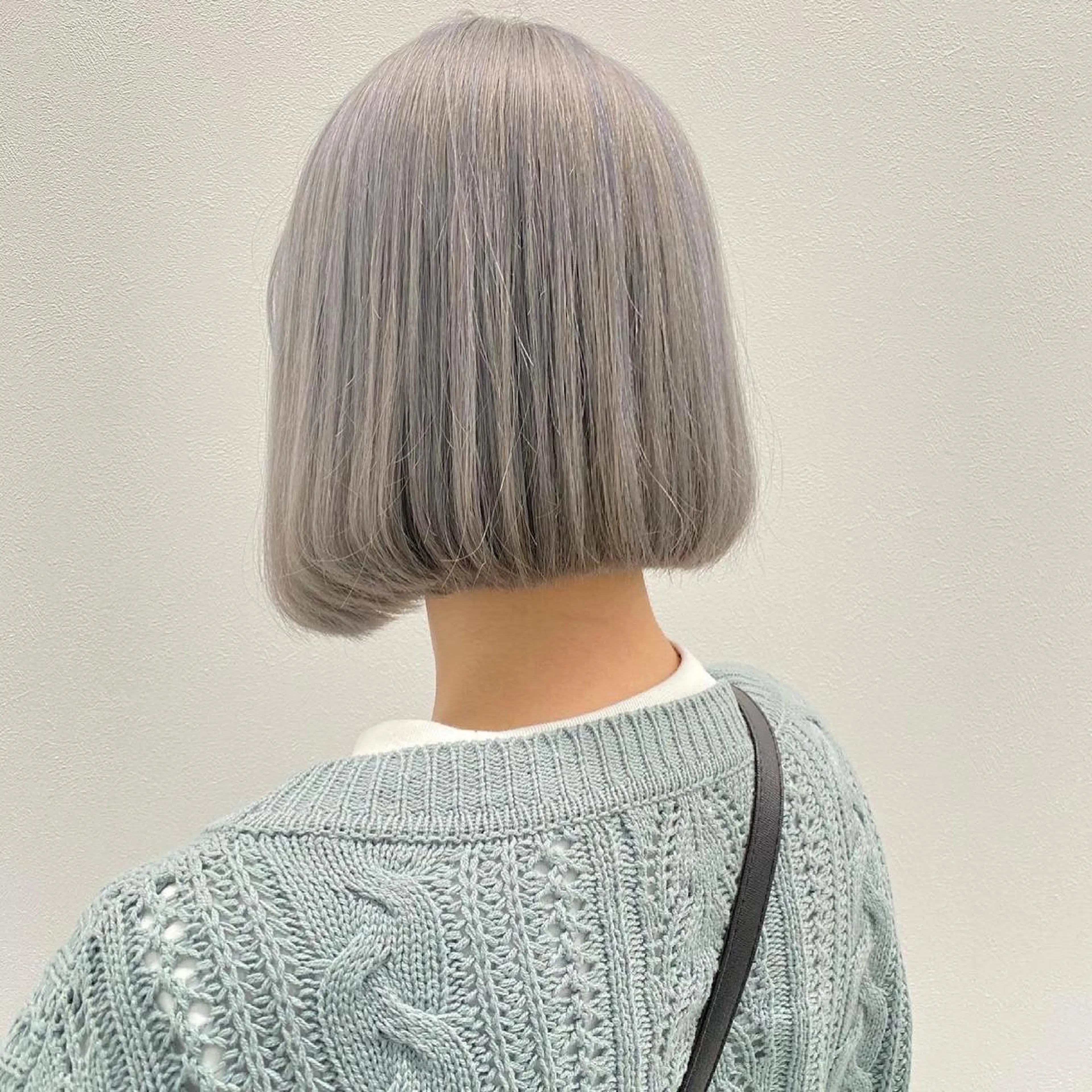 ミディアム カラー ヘアアレンジ 💕ブリーチカラー☁ 髪質改善💖サワのヘアスタイル