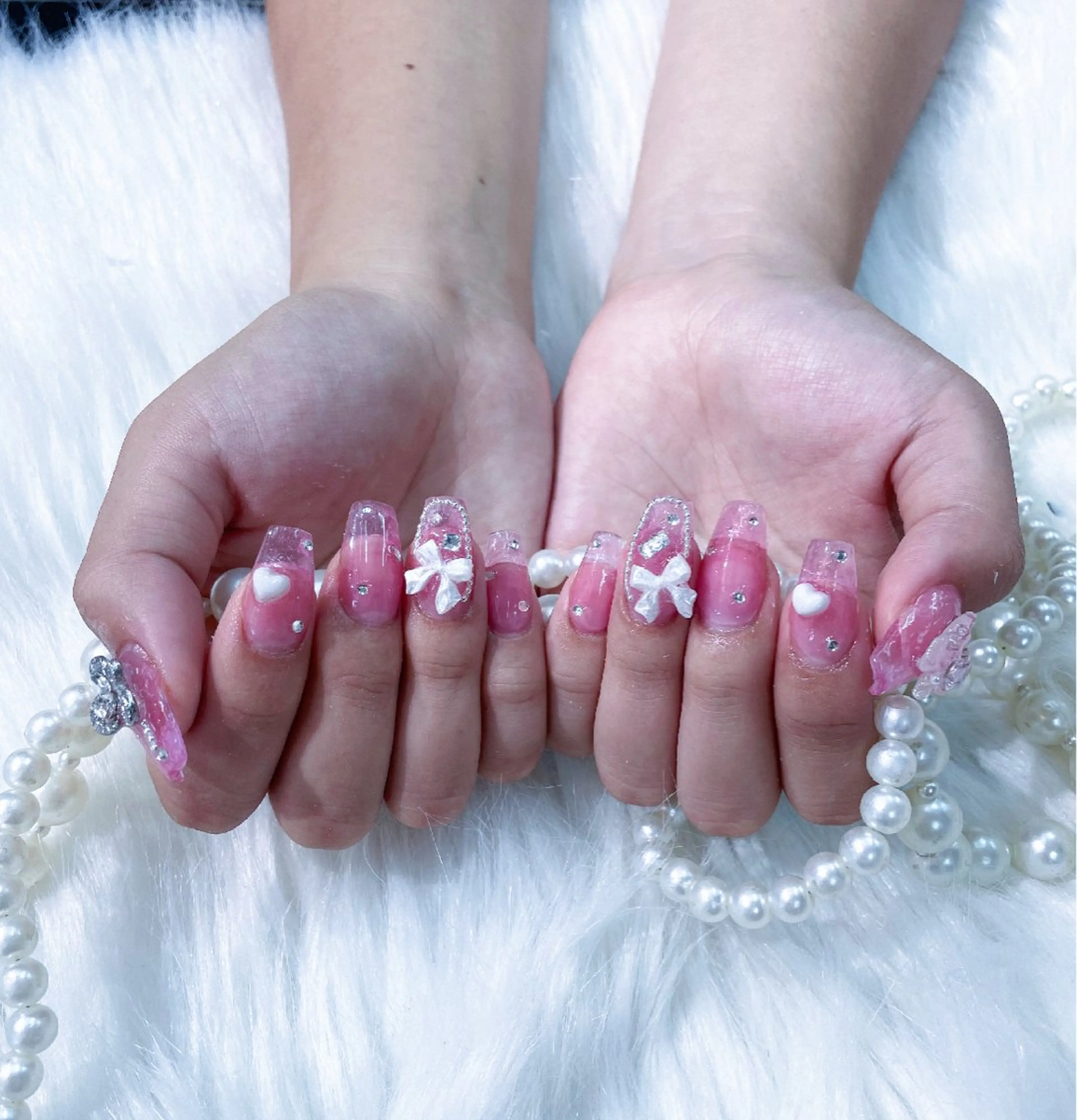 ネイル アートネイル スカルプネイル ベスティオーラ/小竹 花香のネイルデザイン