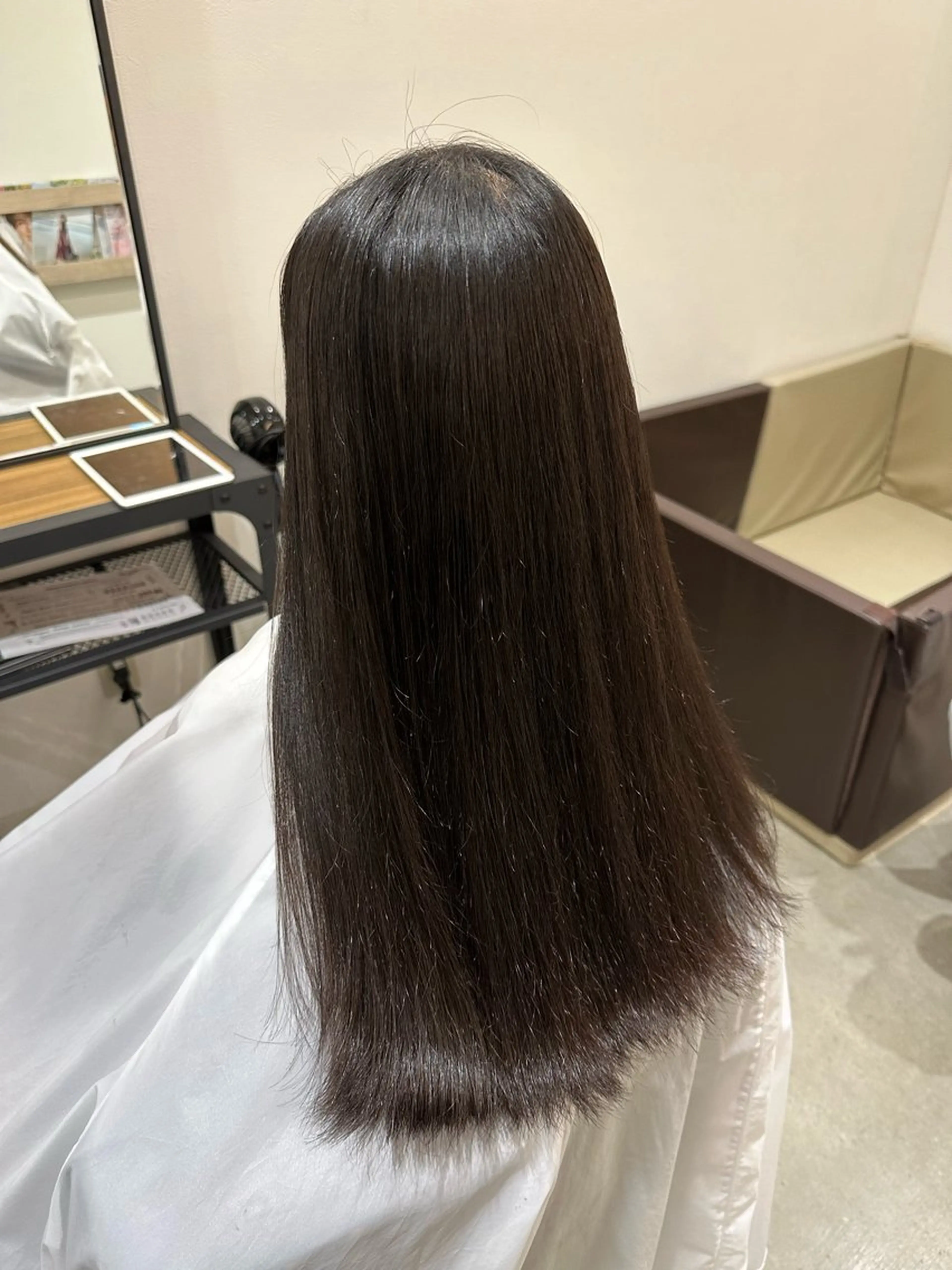 ロング パーマ キッズ 縮毛矯正 佐古 遼太のヘアスタイル