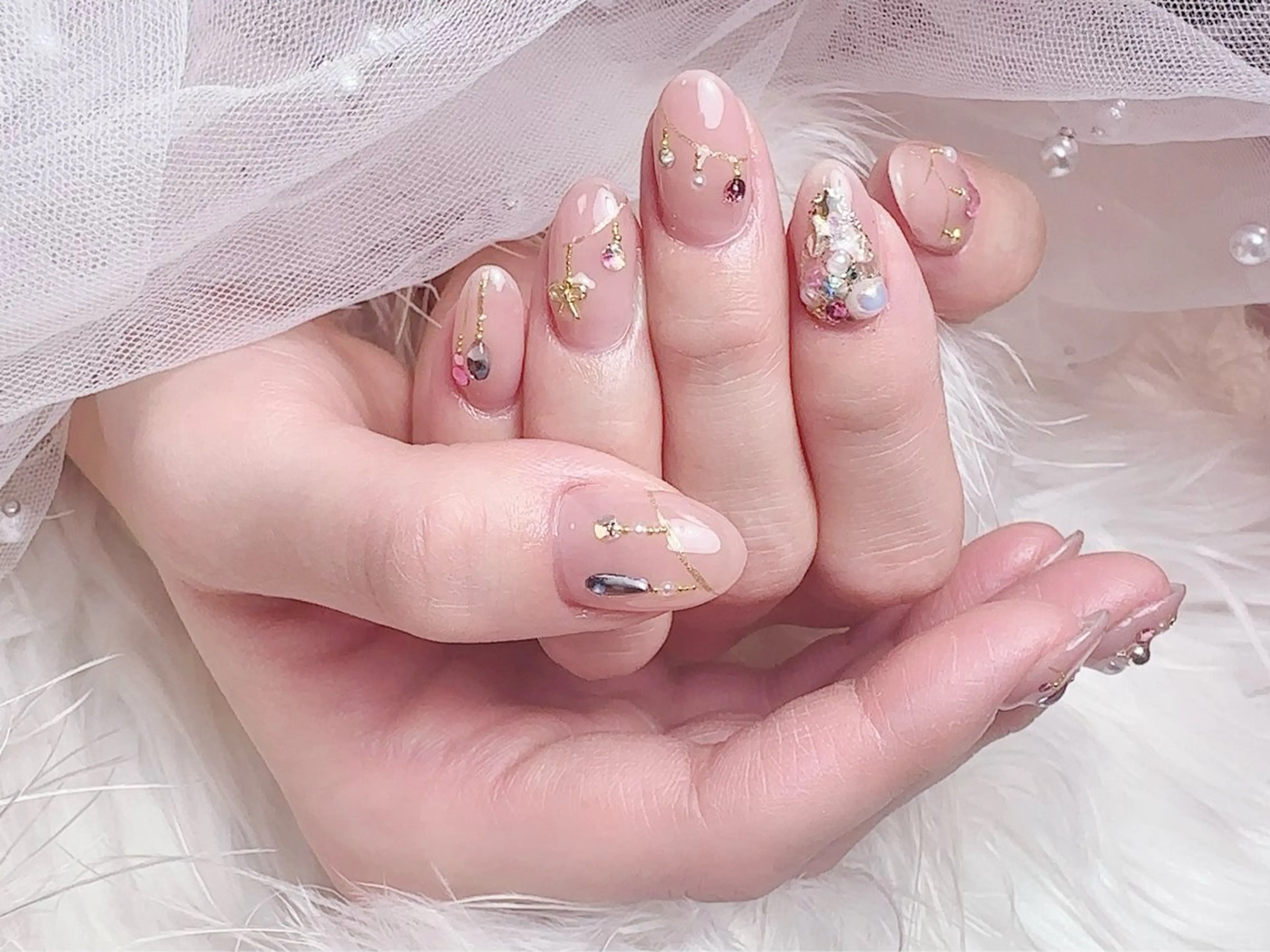 ネイル ハンドネイル ハンドケア nail salon Feerieのネイルデザイン