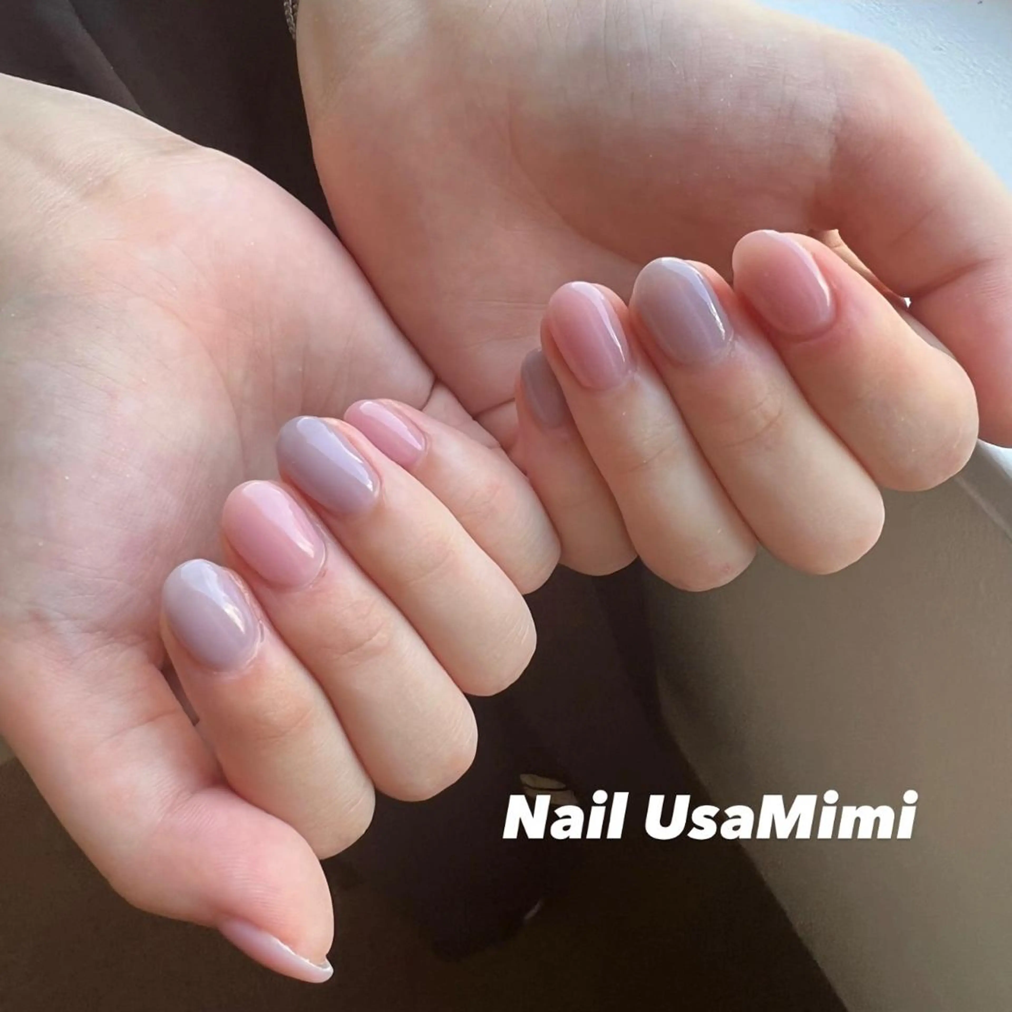 ネイル クリアネイル フットネイル ジェルネイル マグネットネイル 持ち込み 本町ネイルNail UsaMimiのネイルデザイン
