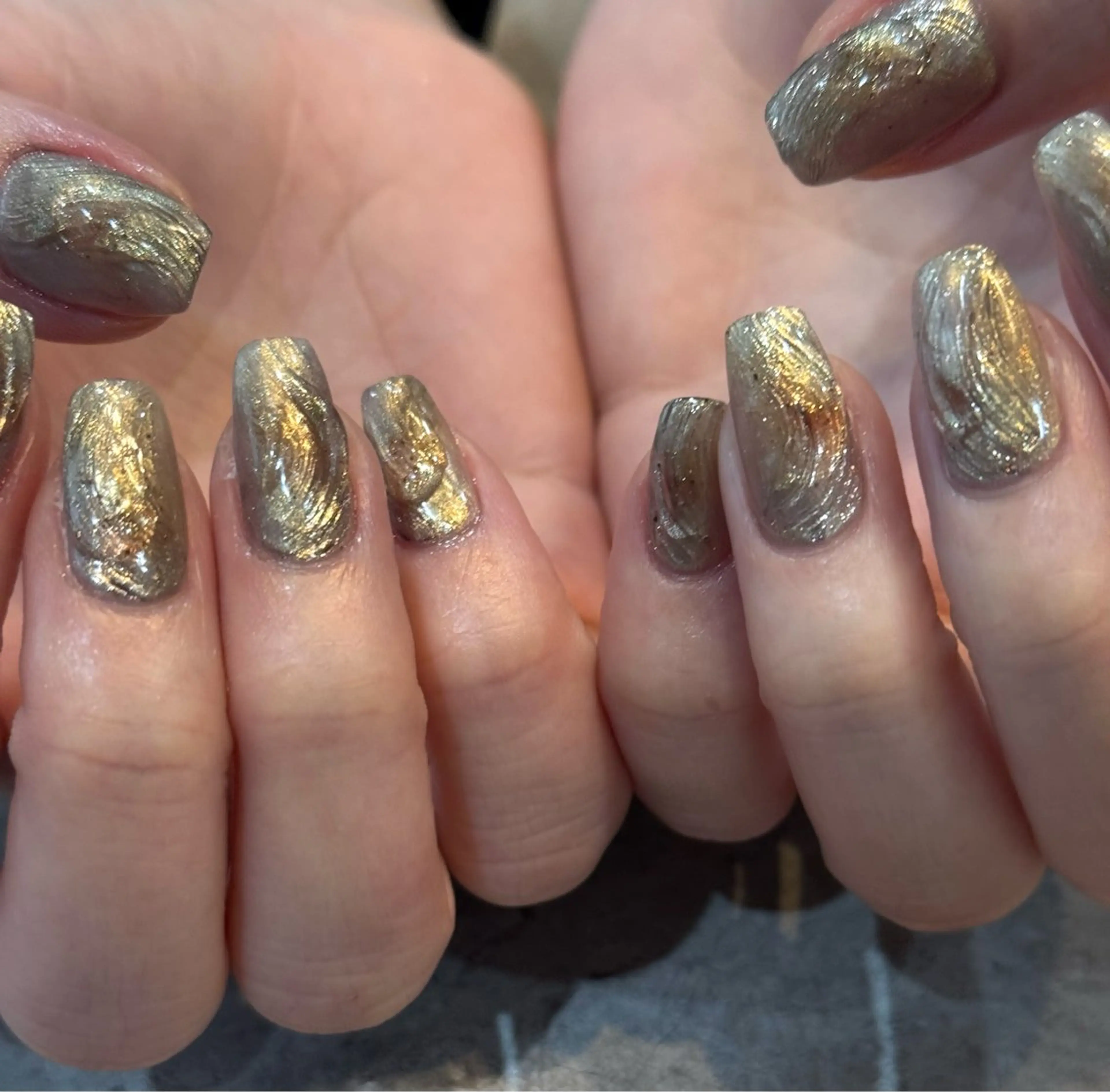 ネイル ニュアンスネイル ハンドネイル Blé nailのネイルデザイン