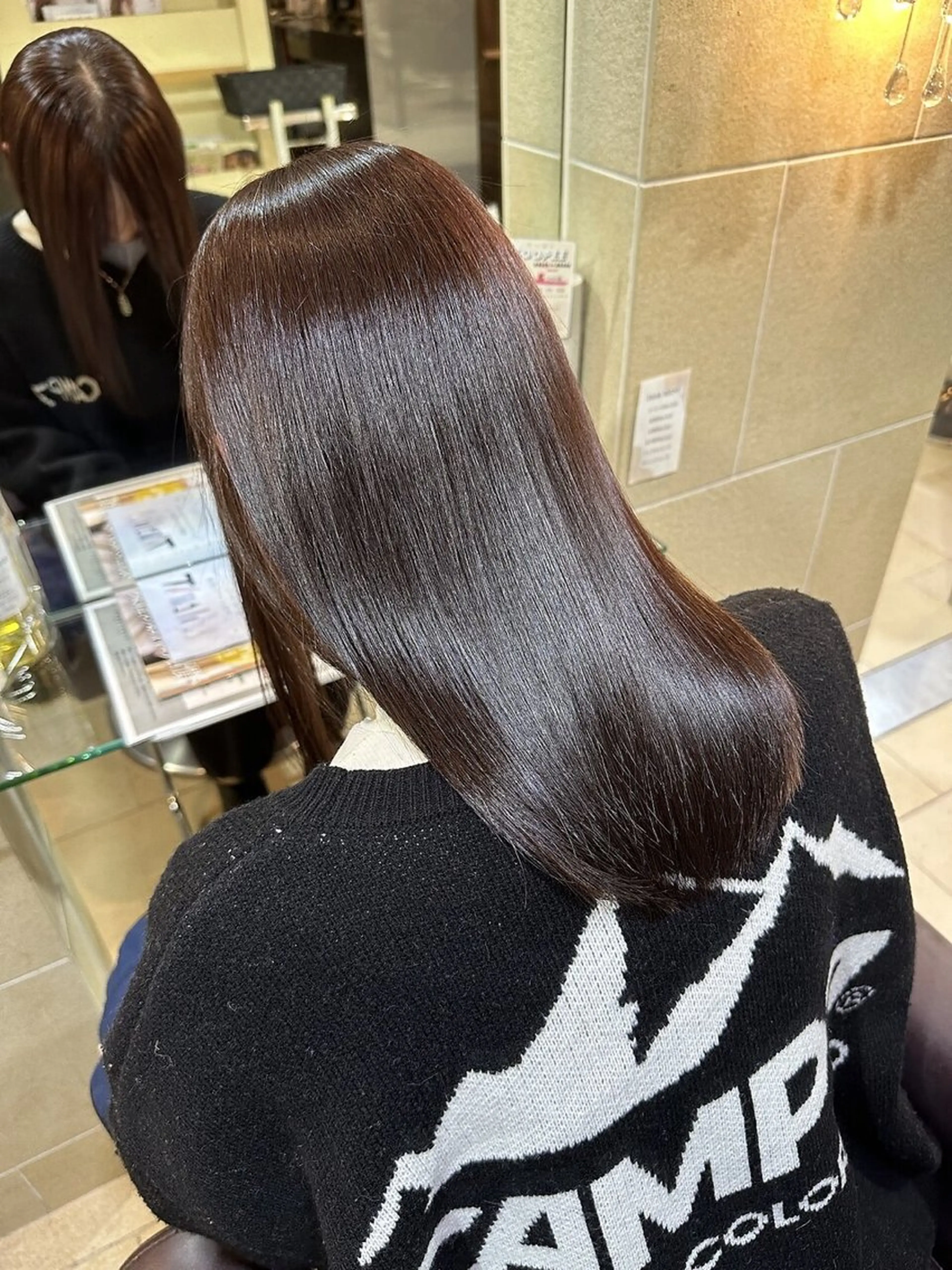 セミロング カラー カット ヘアカラー トリートメント SAKURA🌸 レイヤー/グレージュのヘアスタイル