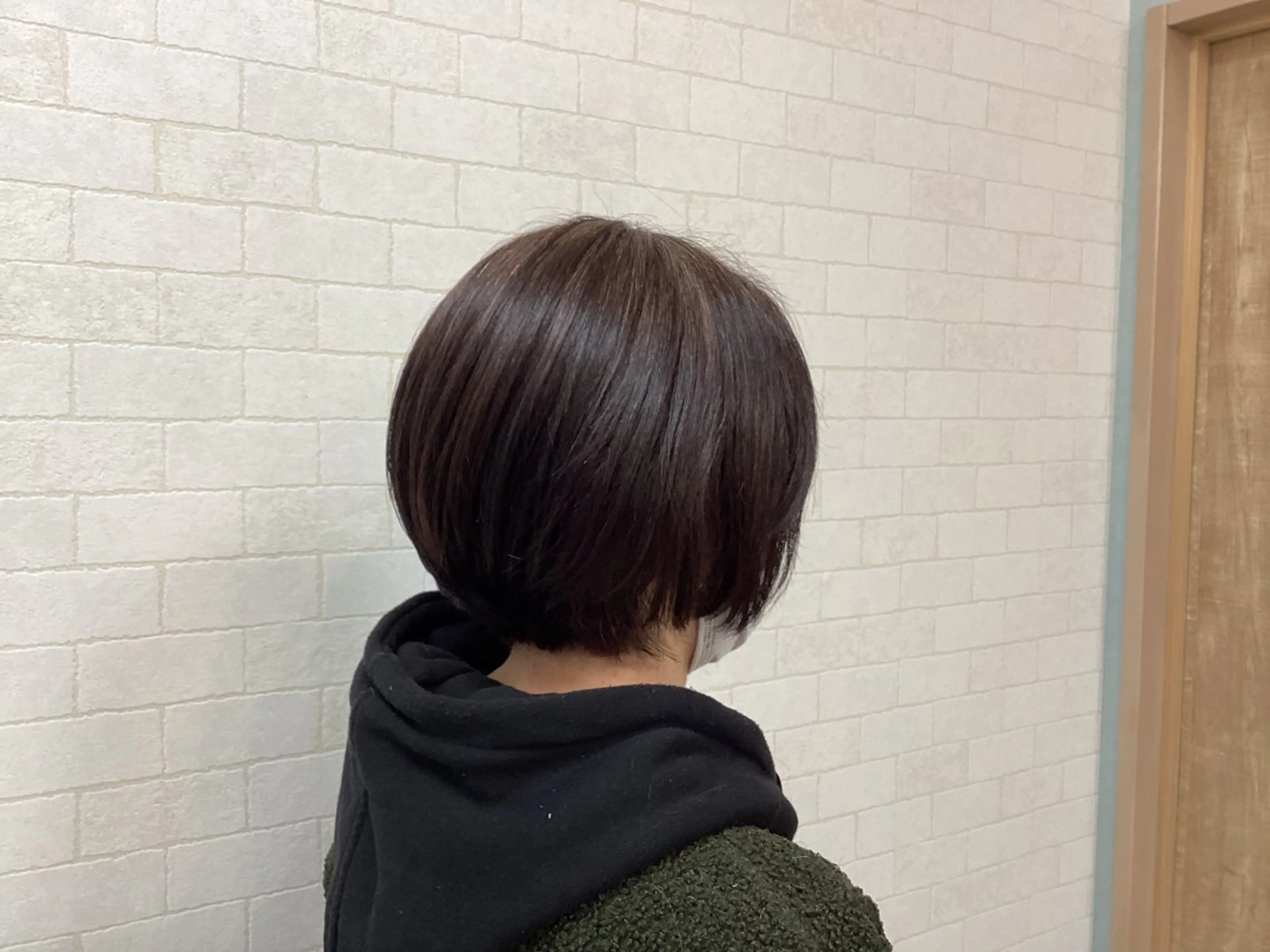 ショート ショートボブ アッシュ アッシュブラウン ボブ ショートヘア カット ヘアカラー 瀧 葉月のマツエク・マツパデザイン