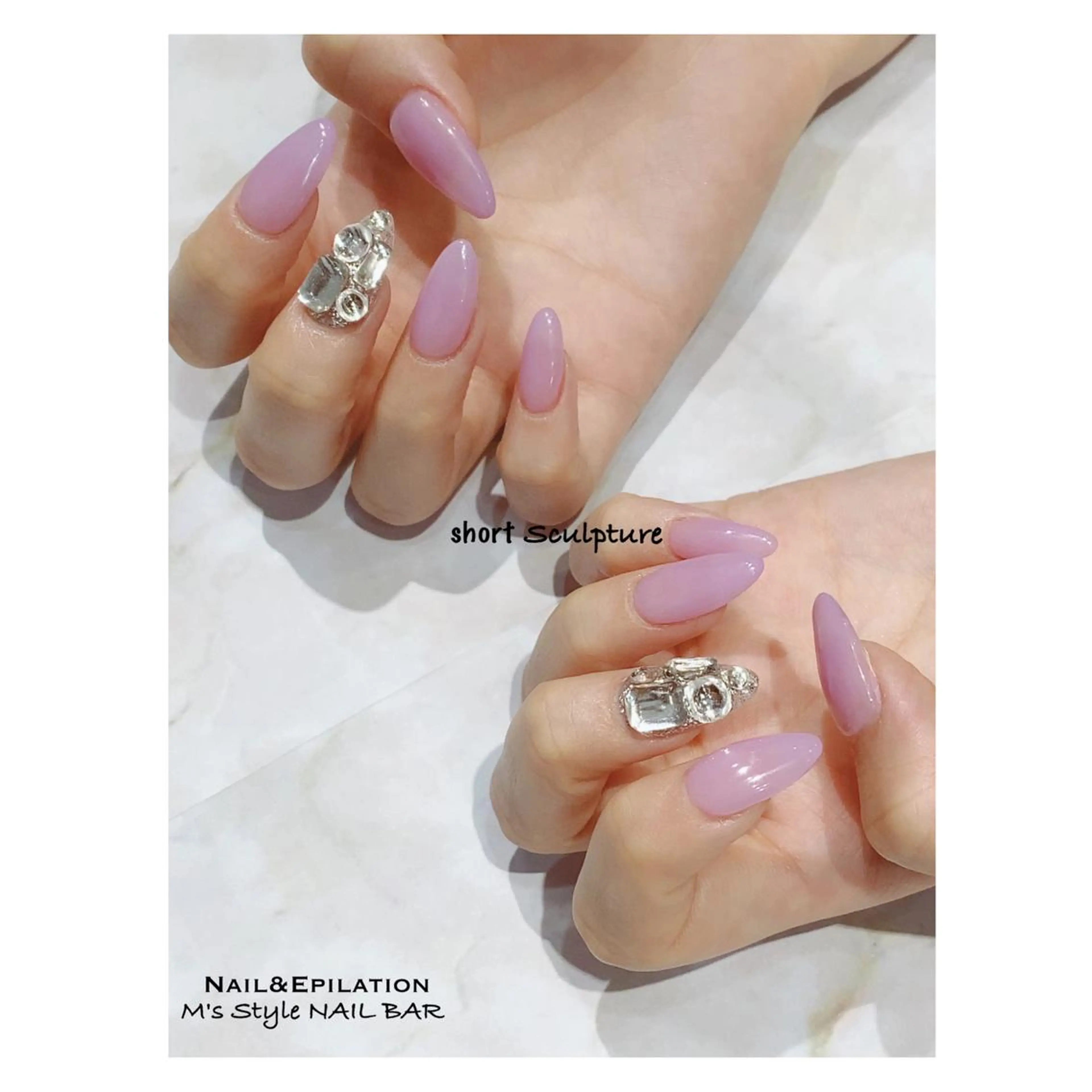ネイル 成人式 韓国ネイル ロングネイル マグネットネイル ミディアムネイル ハンドネイル M's Style NAIL BARのエステ・リラクイメージ