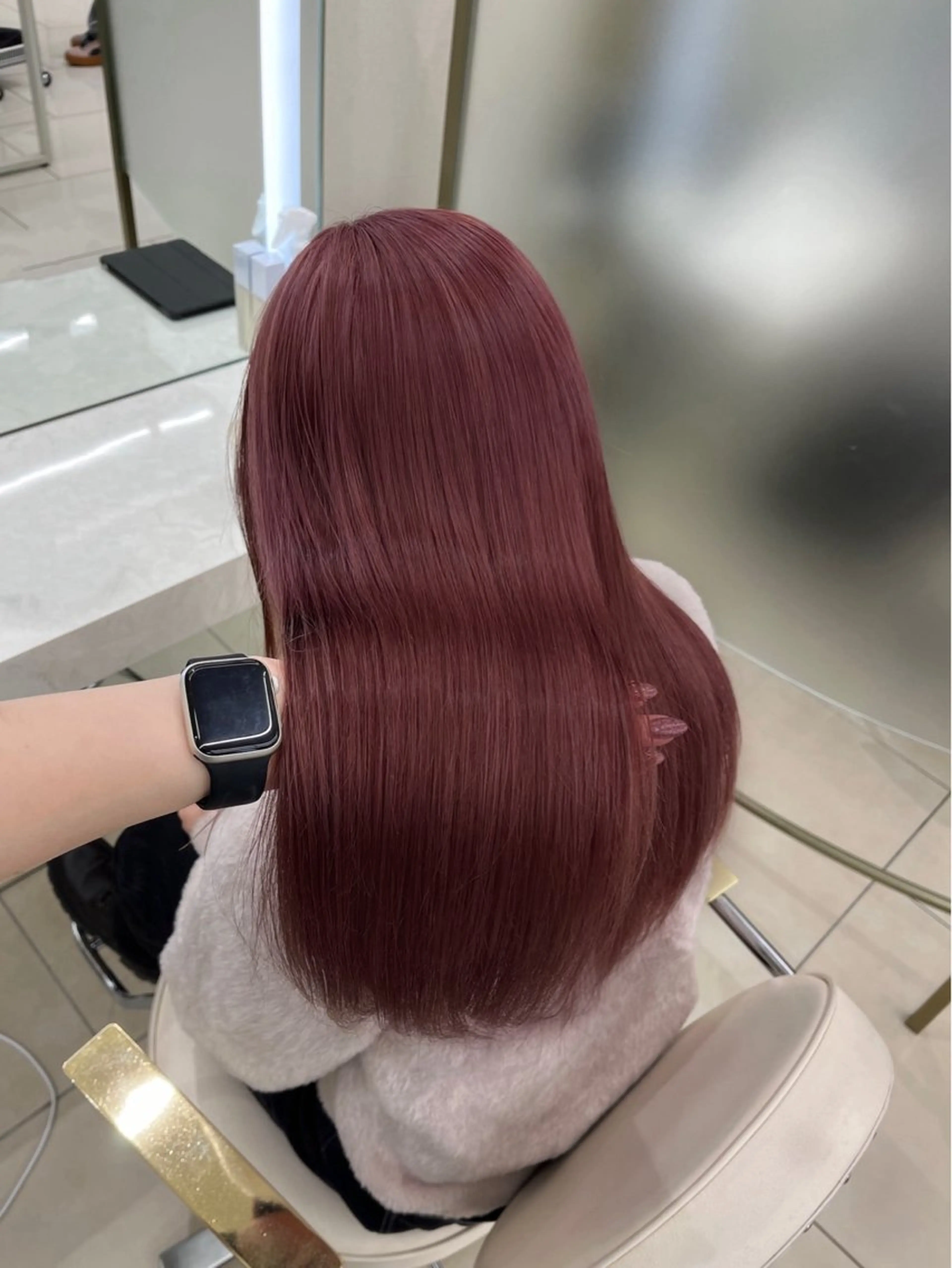 ロング カラー COA GINZA 小野澤駿のヘアスタイル