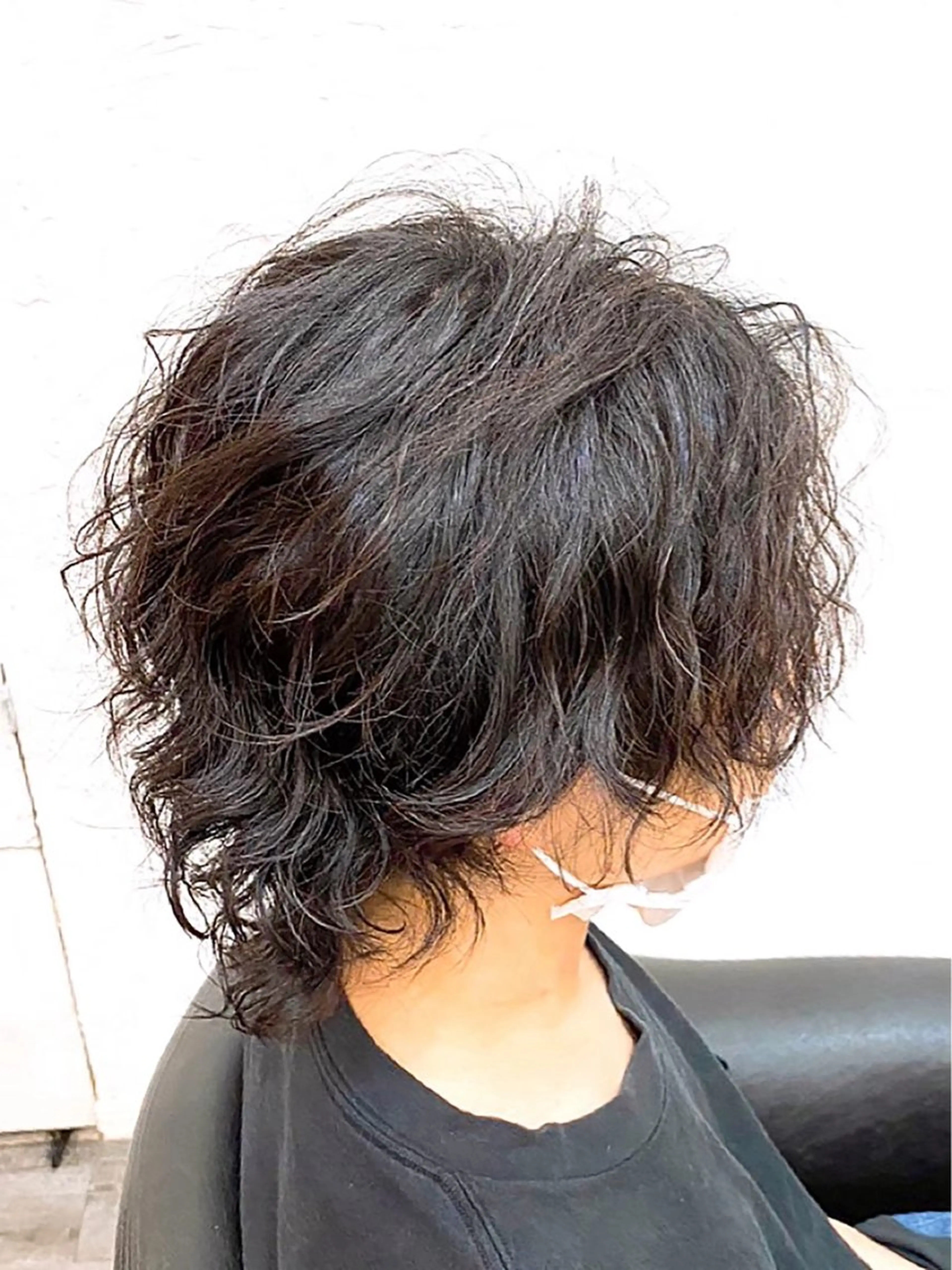 メンズカット+イルミナカラーの写真