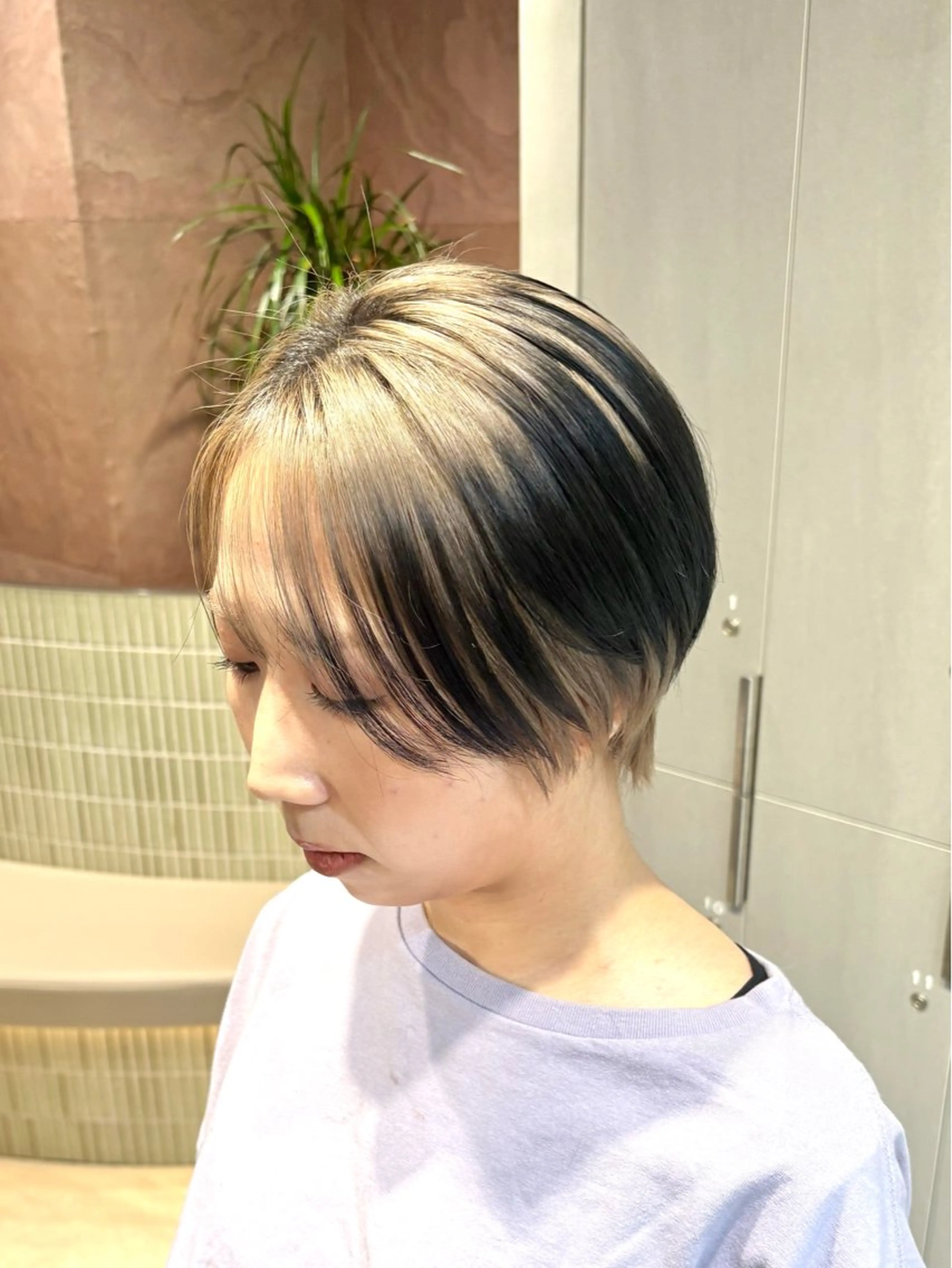 ショート カット ヘアカラー トリートメント 🩵縮毛矯正/ブリー チ/髪質改善/いつかのヘアスタイル