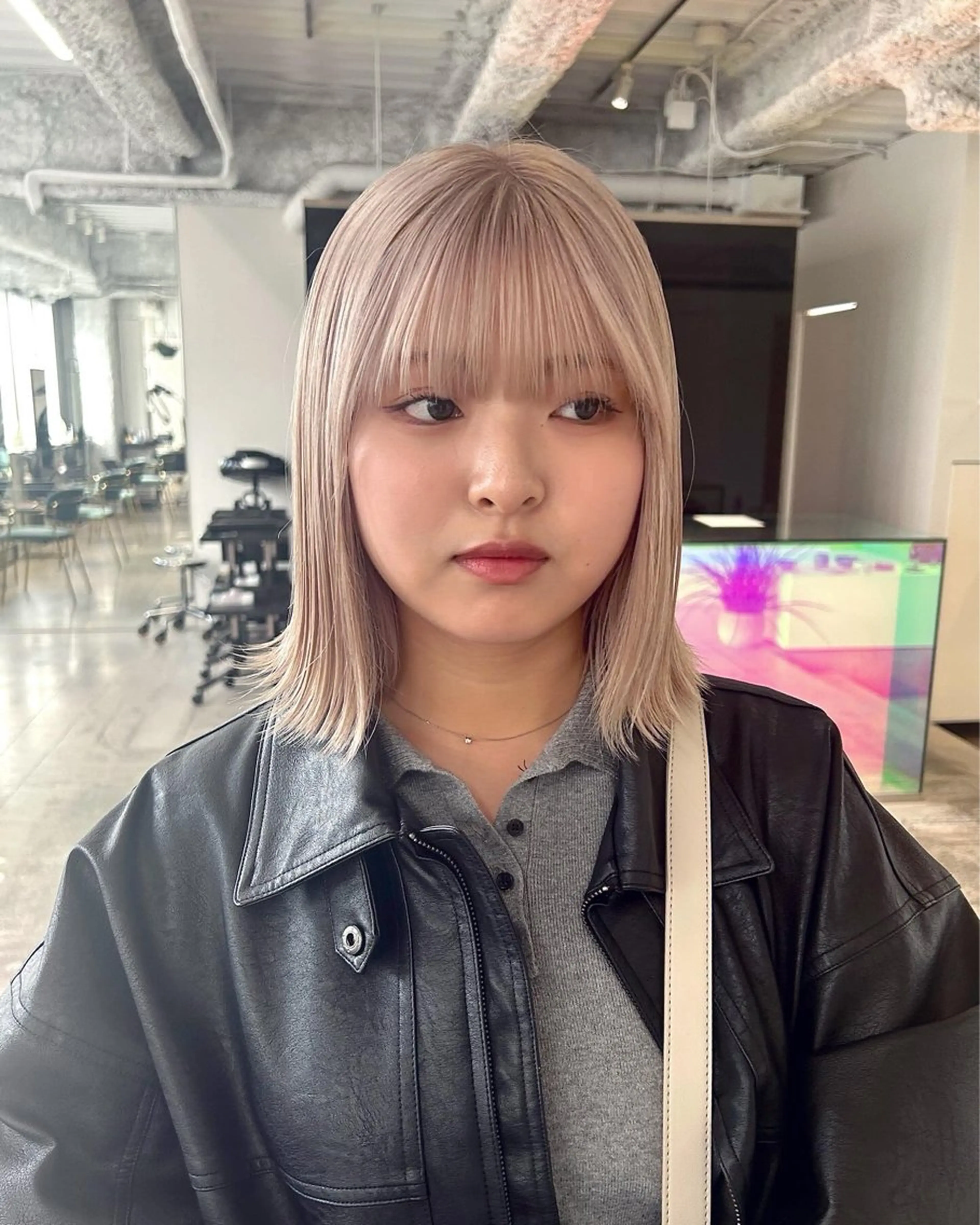 ミディアム カラー カット ヘアカラー STAN WOOD所属・似合わせcut 🔥yutakaのヘアスタイル