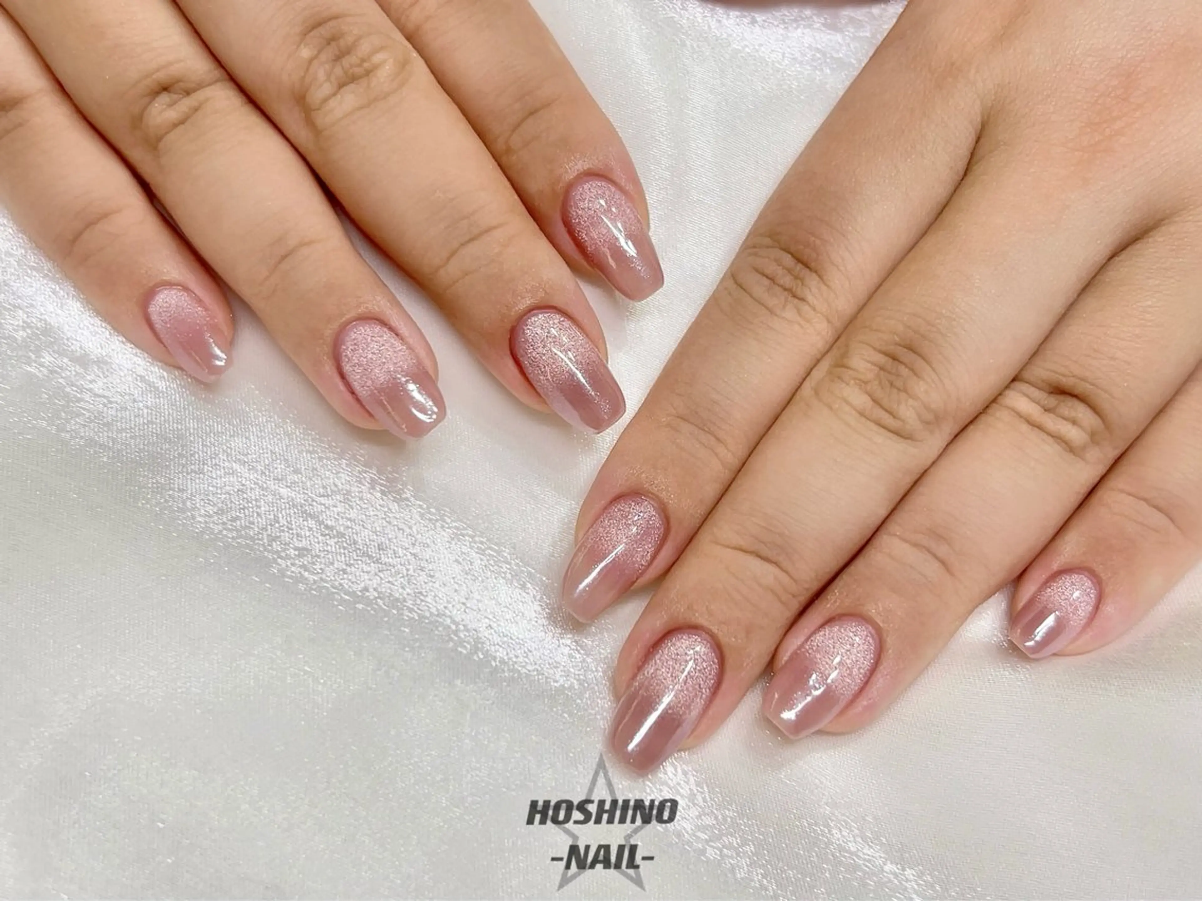 ネイル オーロラネイル グラデーション マグネットネイル ハンドネイル ★HOSHINO NAIL★新宿店のネイルデザイン