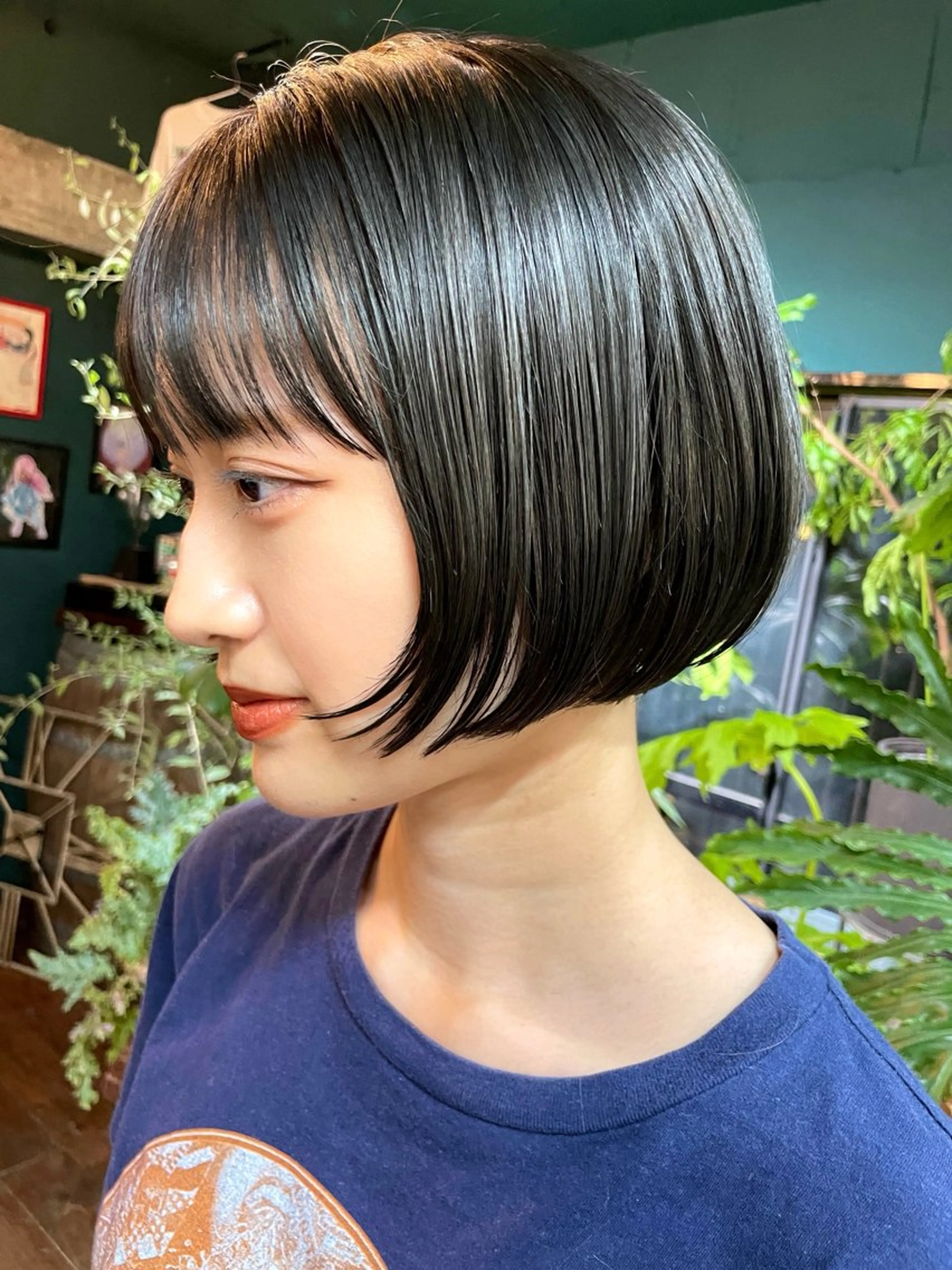ショート ボブ カット ヘアカラー トリートメント vivre libre所属・vivre libreのヘアスタイル