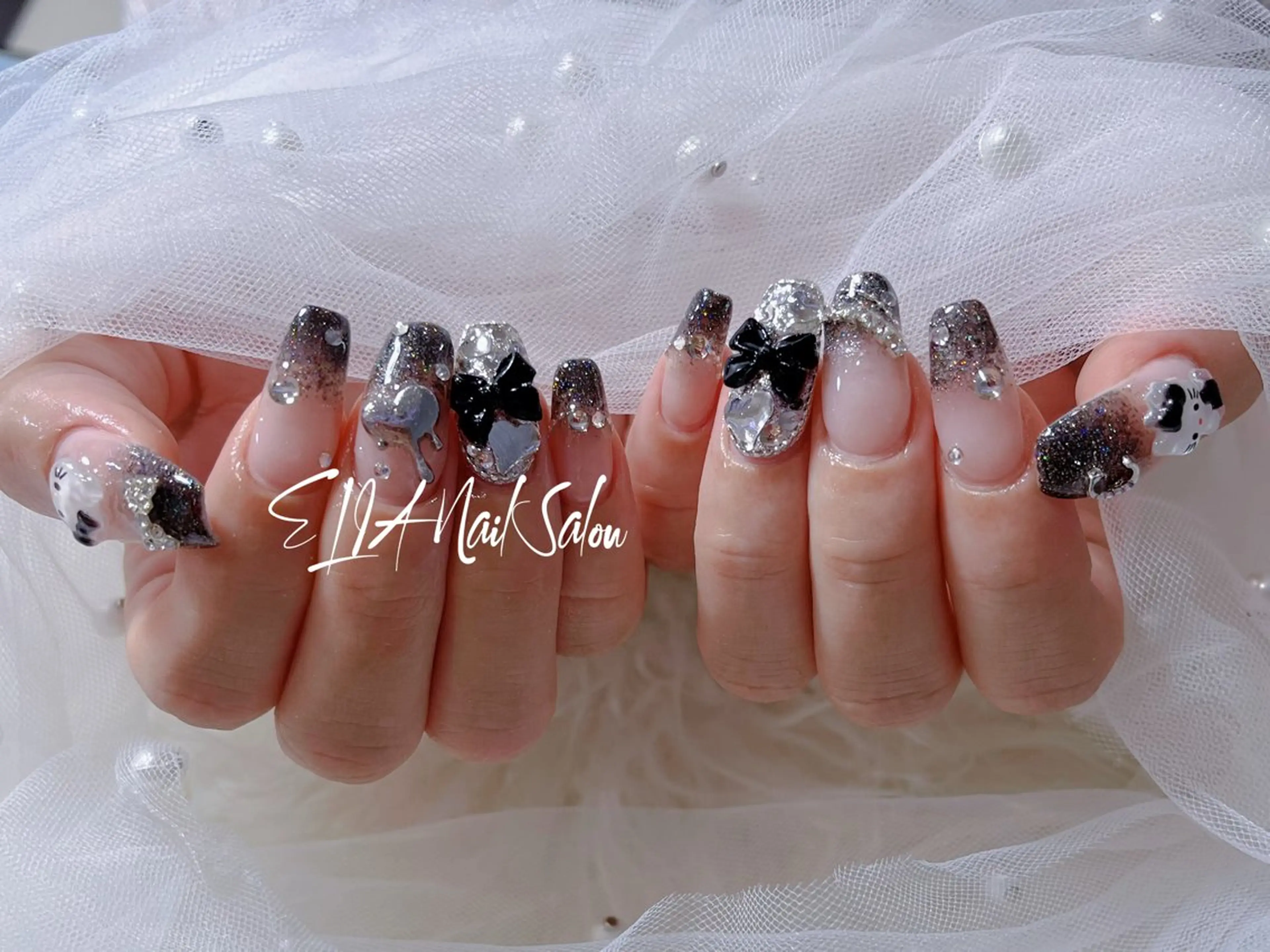 ミディアム ハンドネイル ELIA【エリア】 nailsalonのネイルデザイン