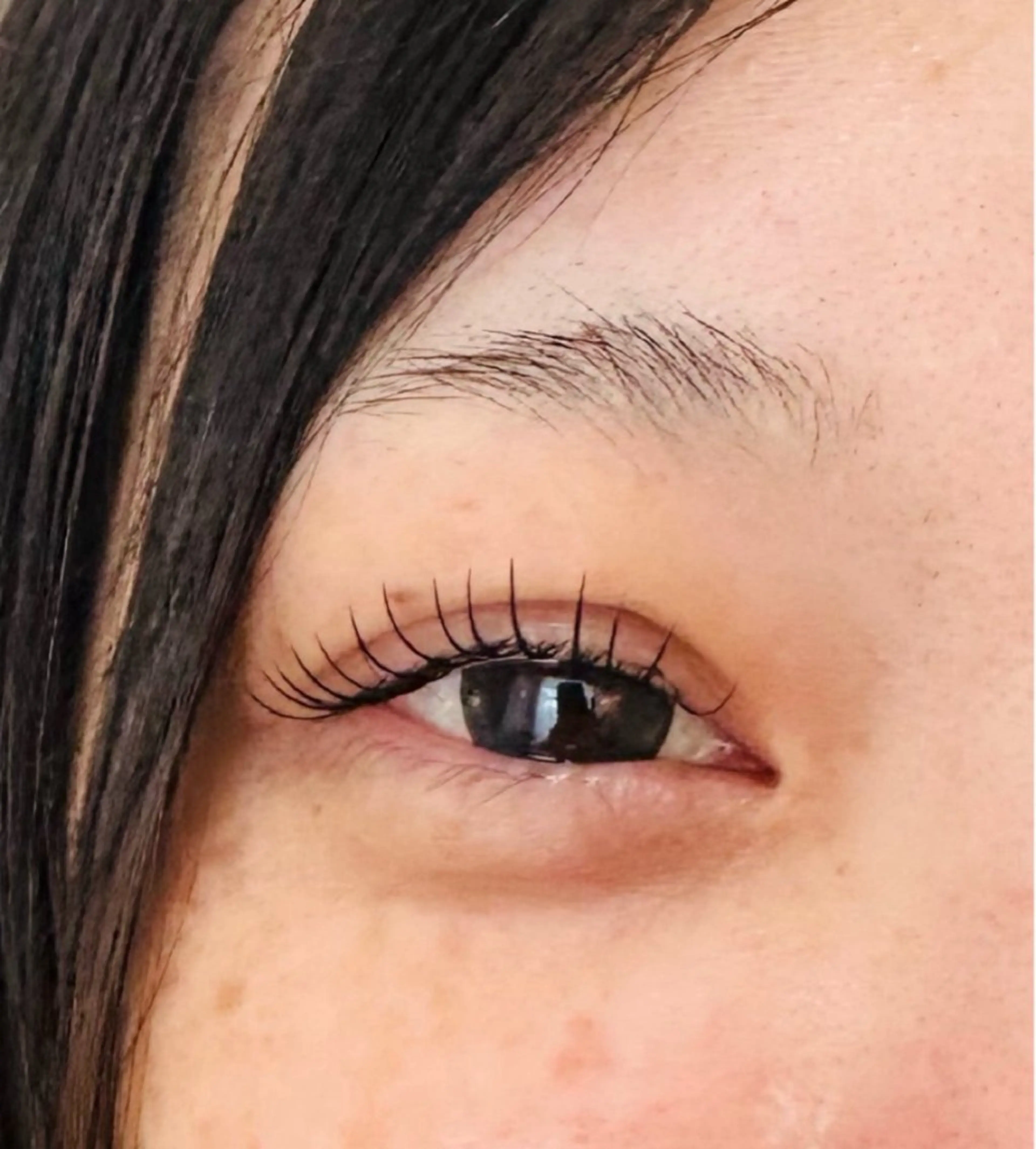 新技術【&Healthy アンドヘルシー】フラットラッシュ 80~100本+まつ毛パーマの写真
