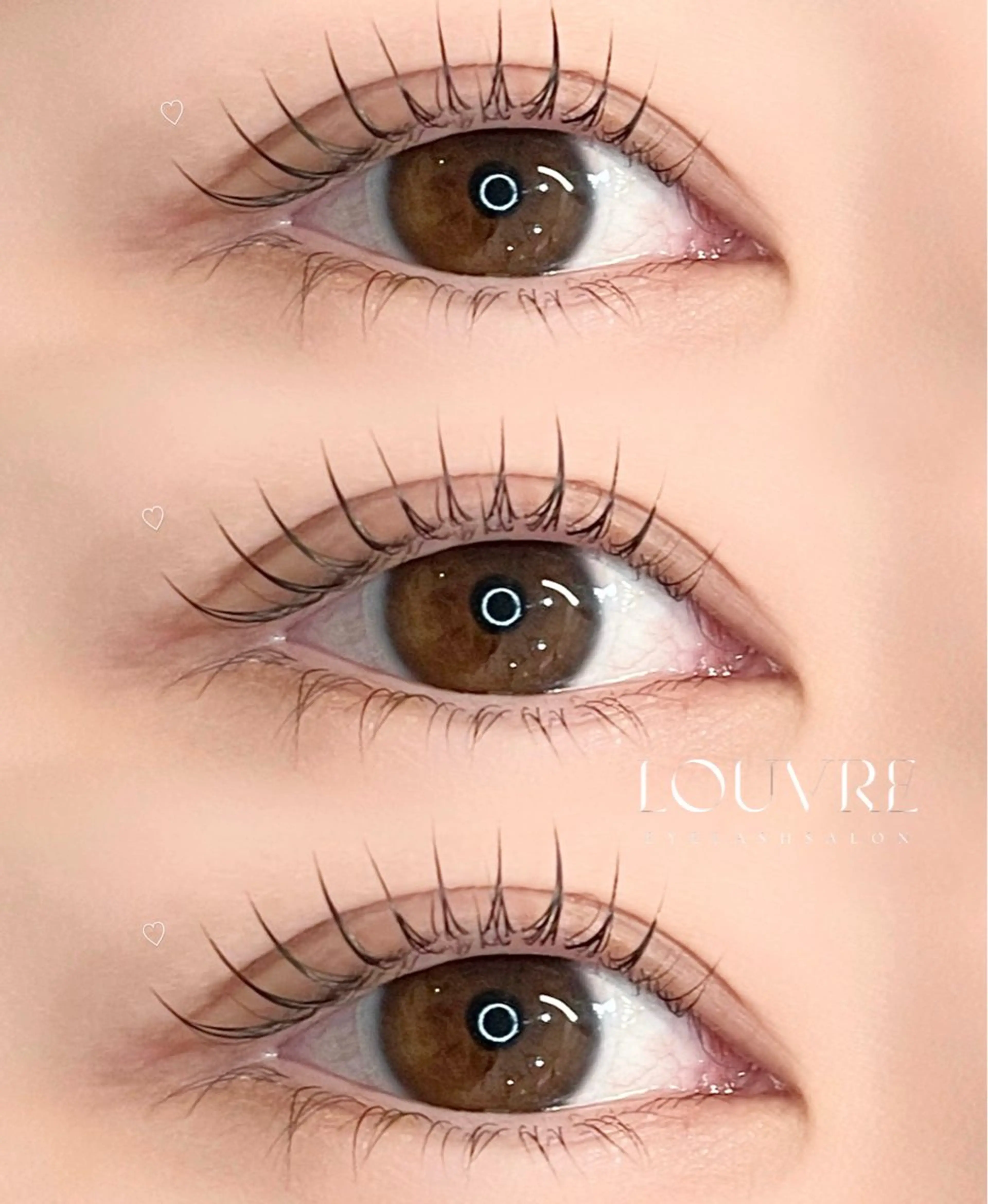 マツエク・マツパ マツパ Louvre Eye list/FUKAのマツエク・マツパデザイン
