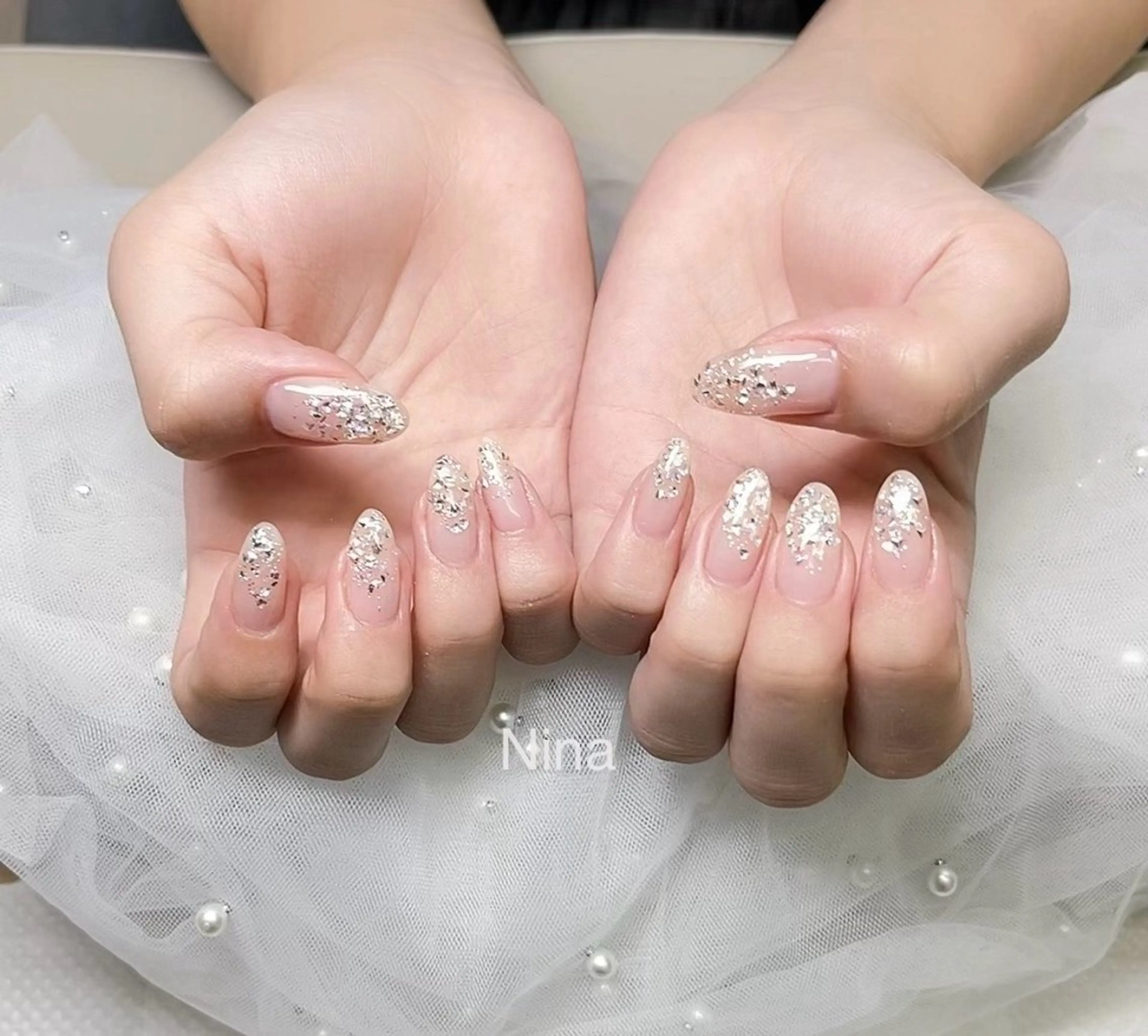 ホログラムネイル¥5680の写真