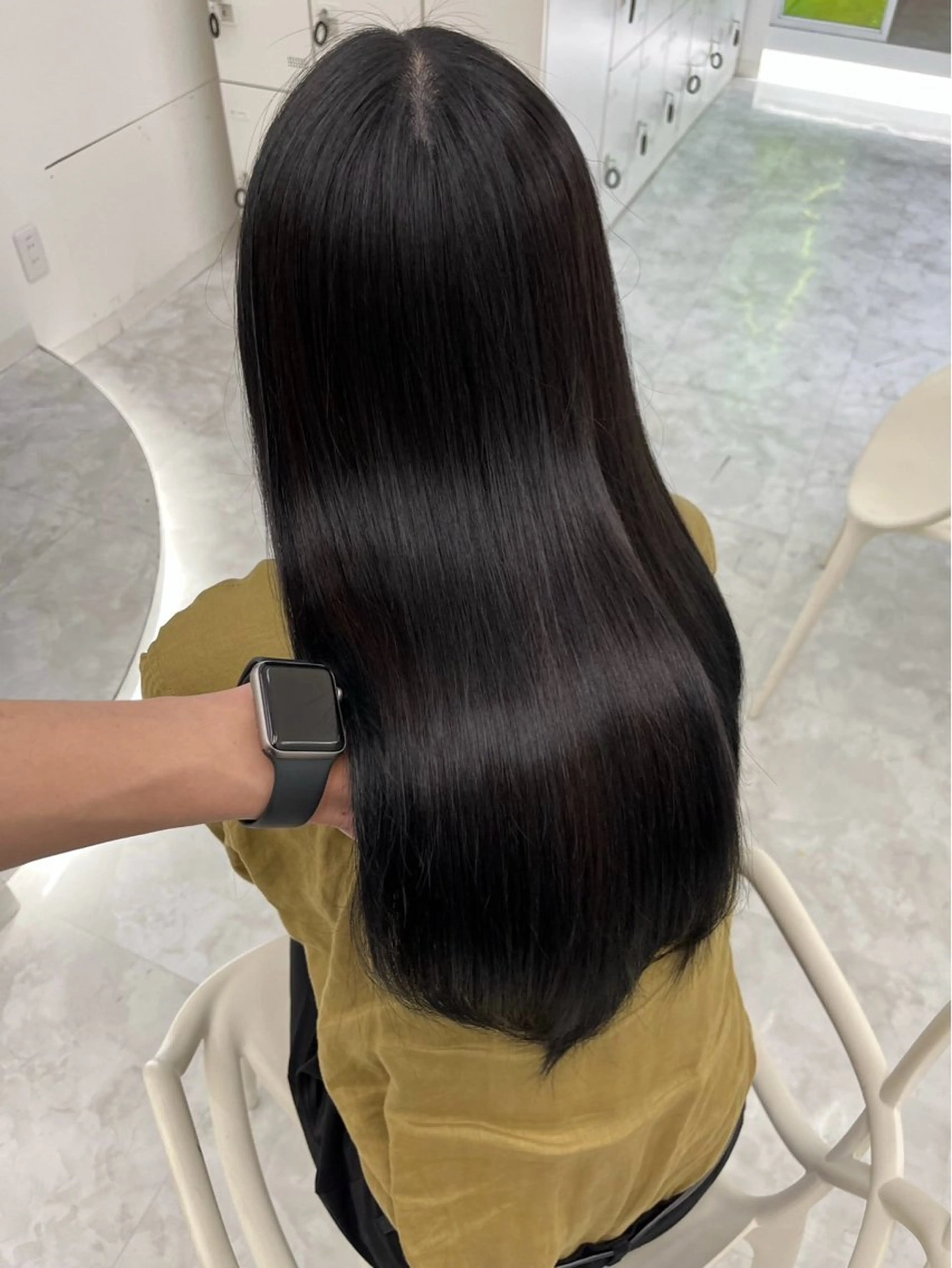 💗【ミニモ学割💍】🇰🇷似合わせカット＋韓国カラー＋1stepトリートメント＋コテ巻き仕上げ🇰🇷💗の写真